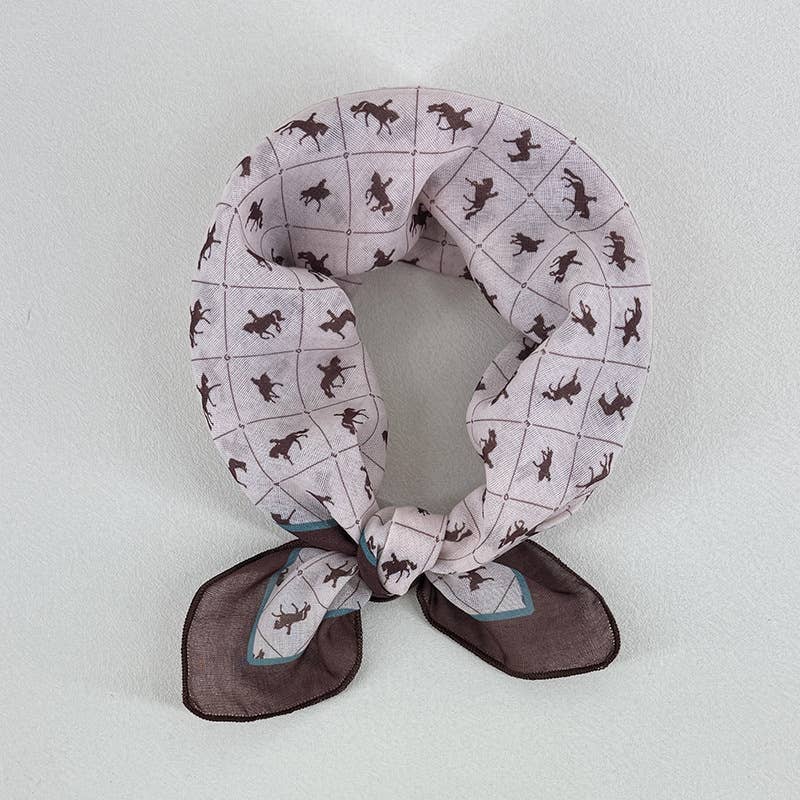 Horse & Rider Western Bandana