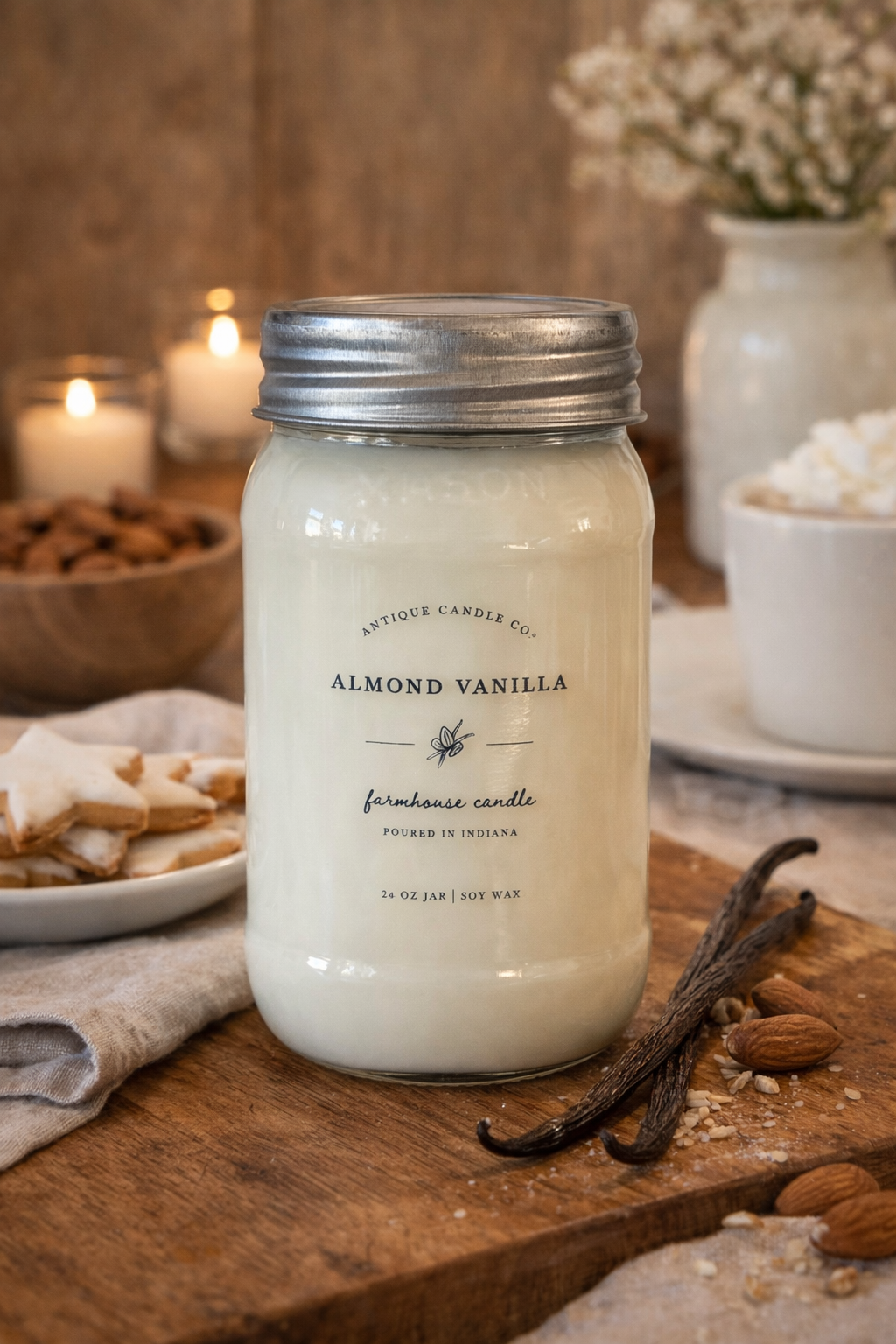 Almond Vanilla Candle