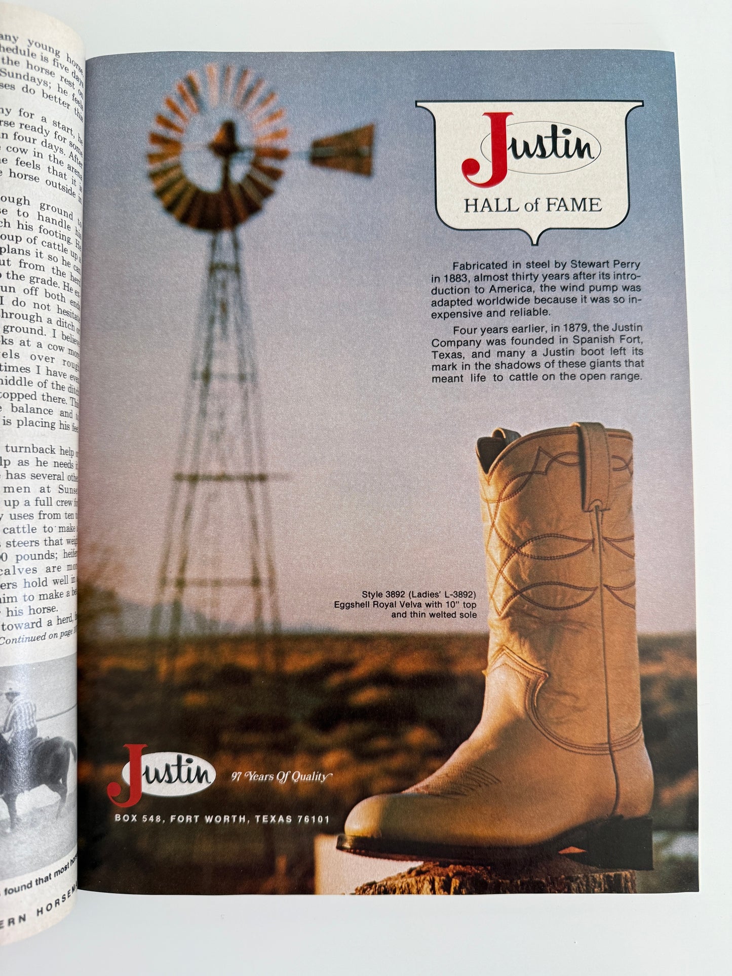 Vintage Western Horseman Magazine 1976