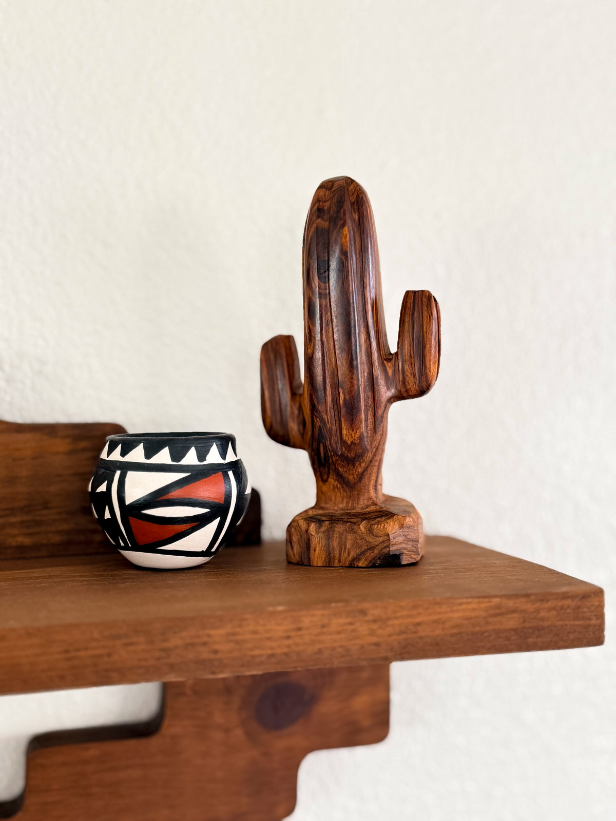 Hand Carved Ironwood Saguaro Cactus