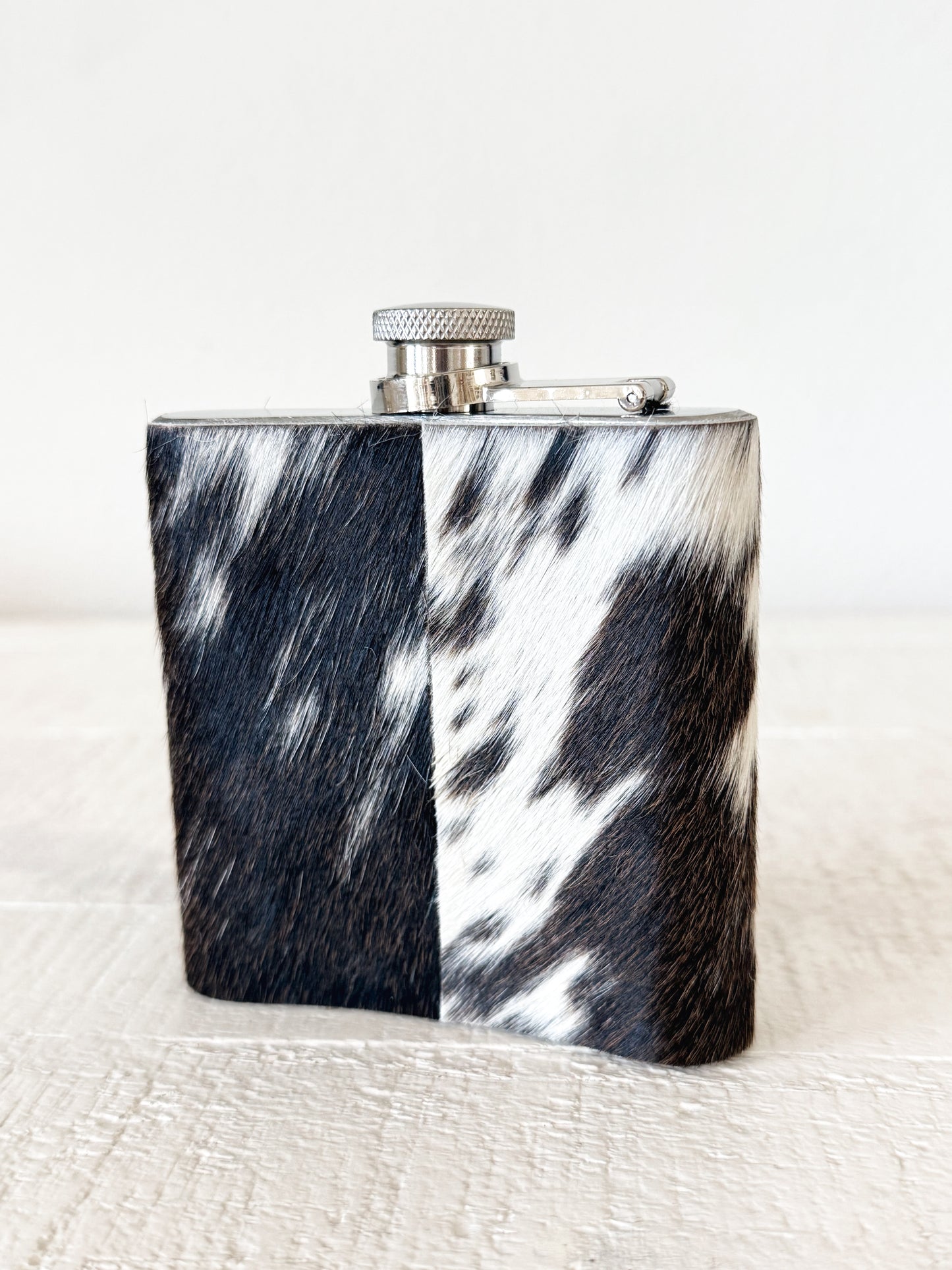Cowhide Flask