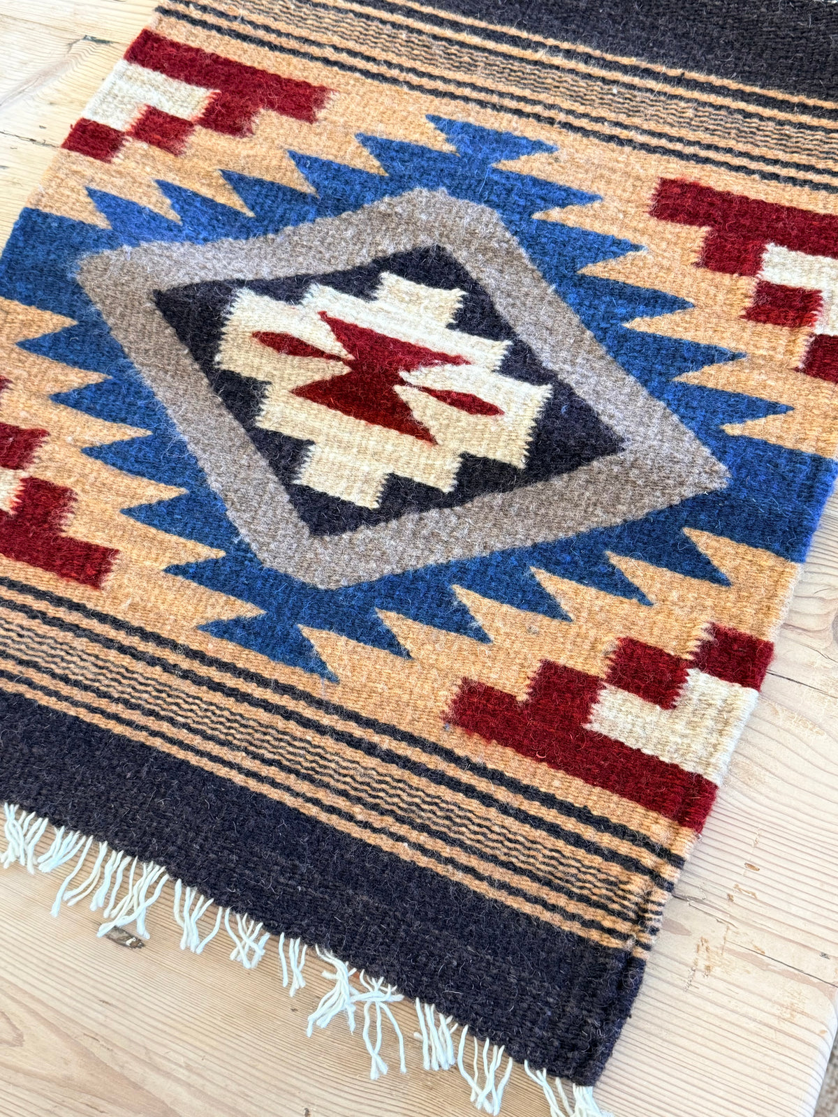 Large Southwest Table Mat | Southwestern Woven Centerpiece