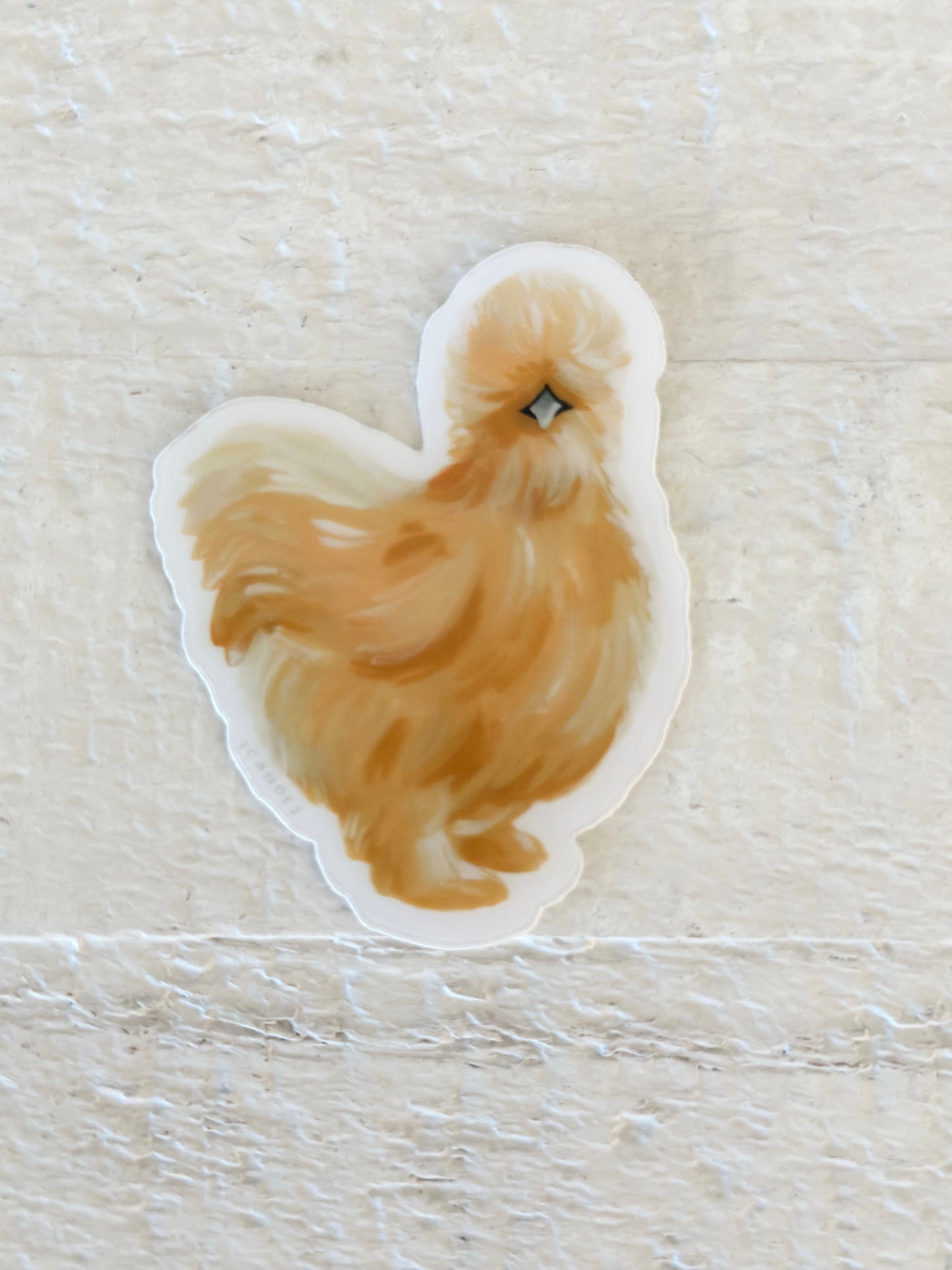 Silky Chicken Sticker