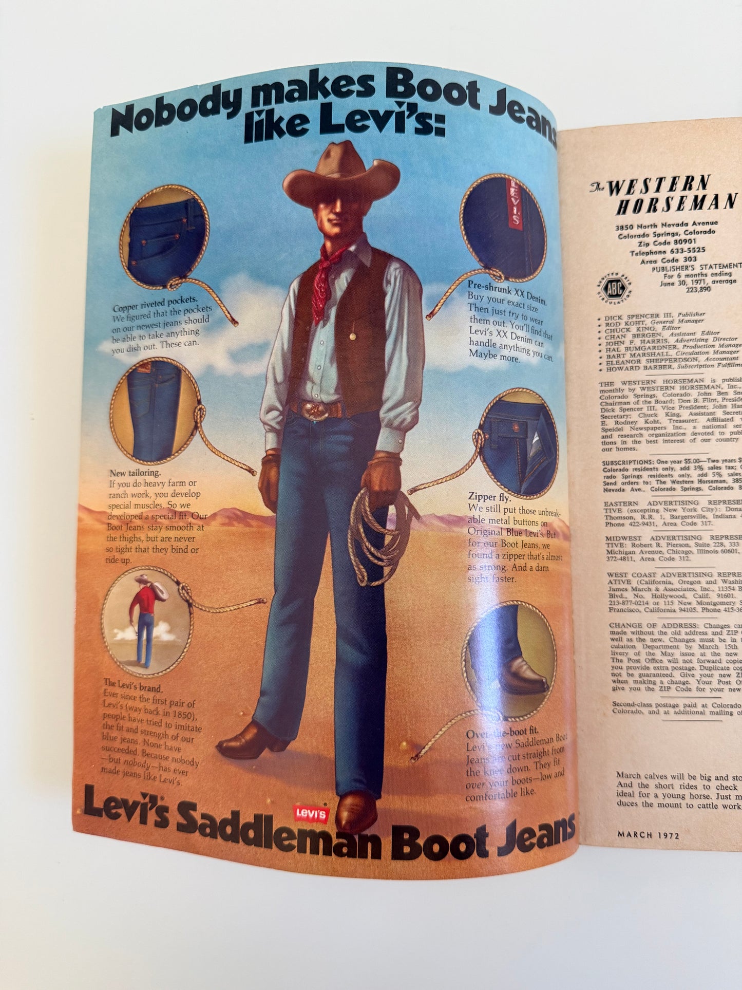Western Horseman Magazine 1972