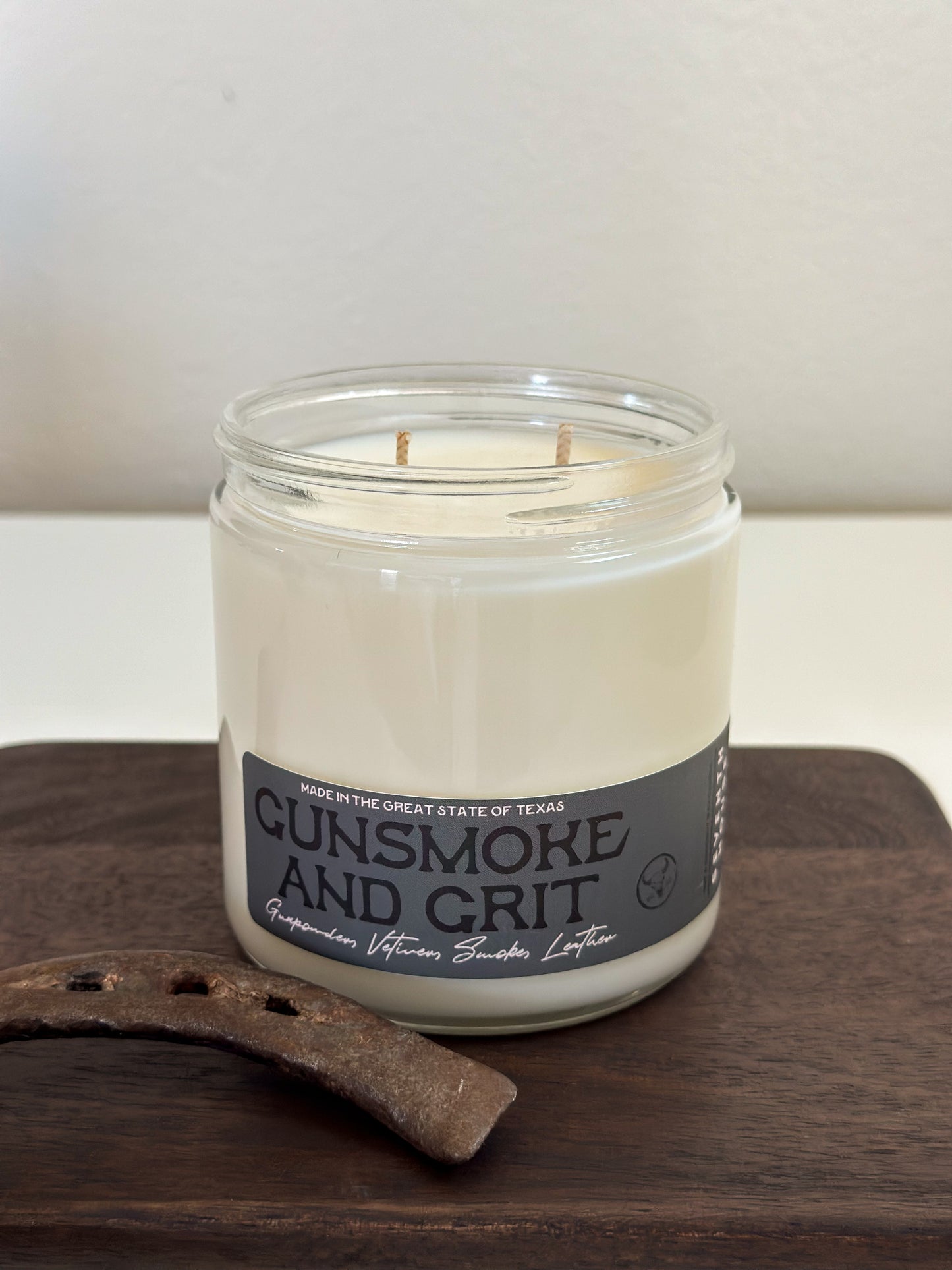 Gunsmoke and Grit Candle