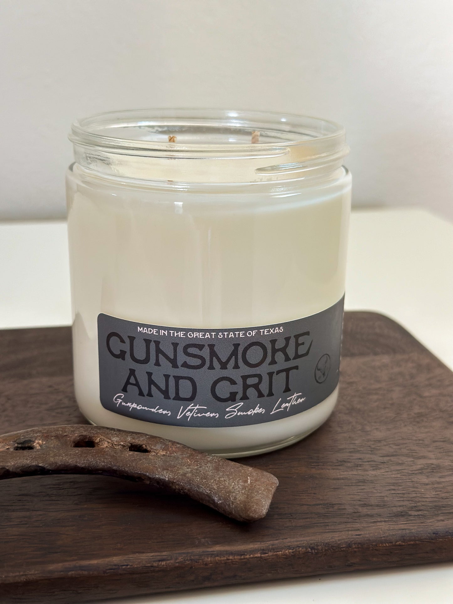 Gunsmoke and Grit Candle