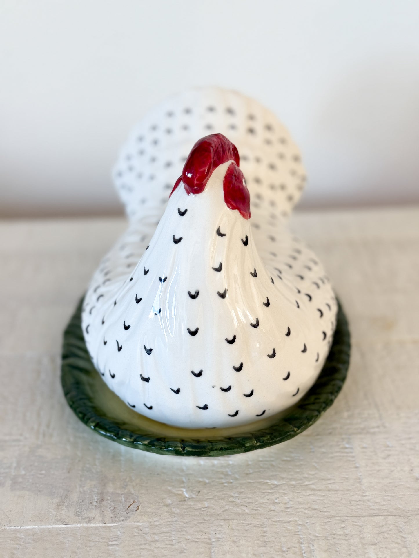 Hen Shaped Butter Dish