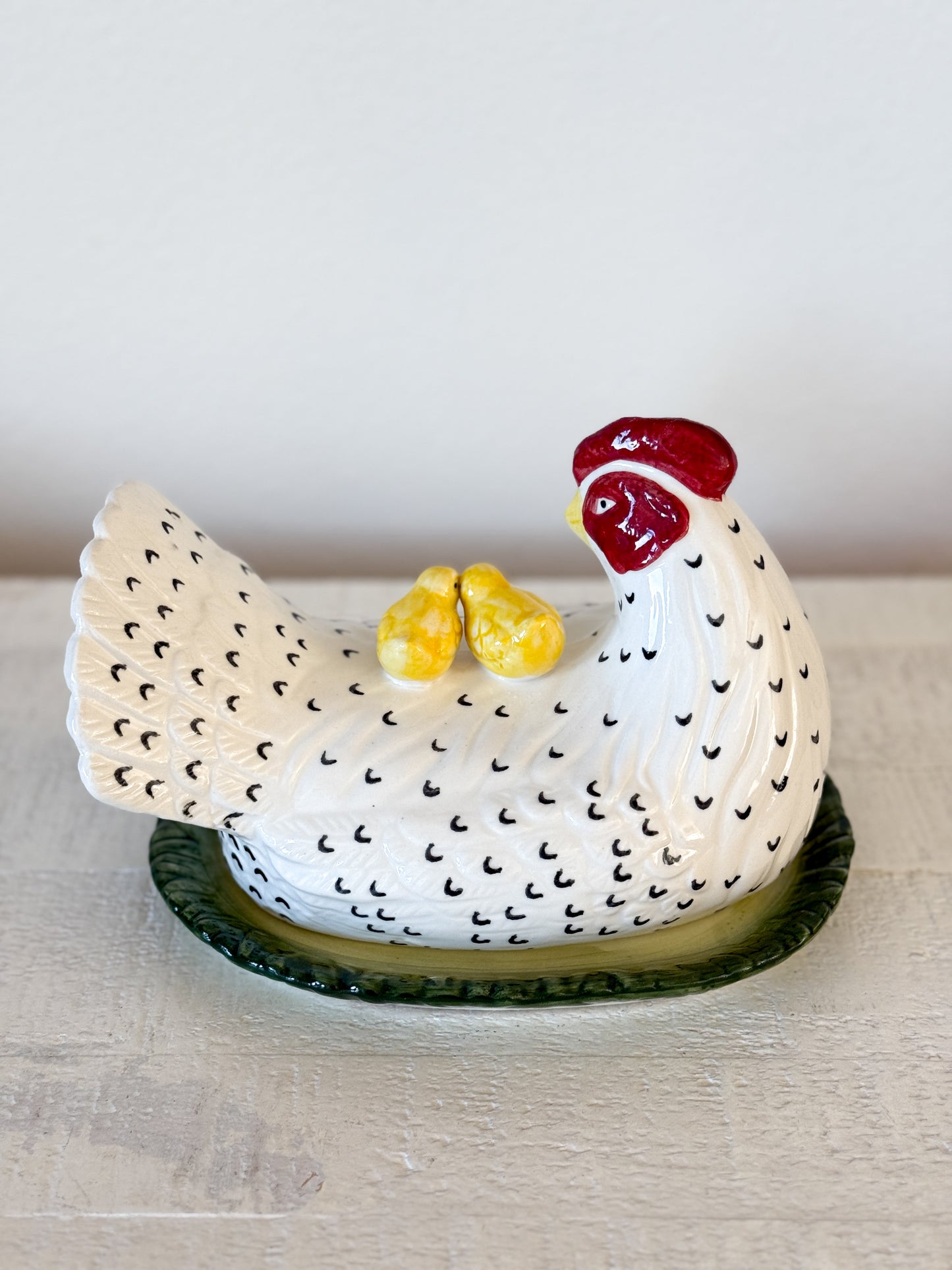 Hen Shaped Butter Dish