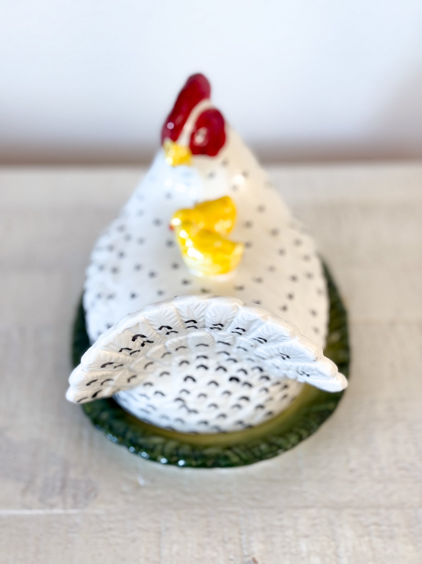 Hen Shaped Butter Dish