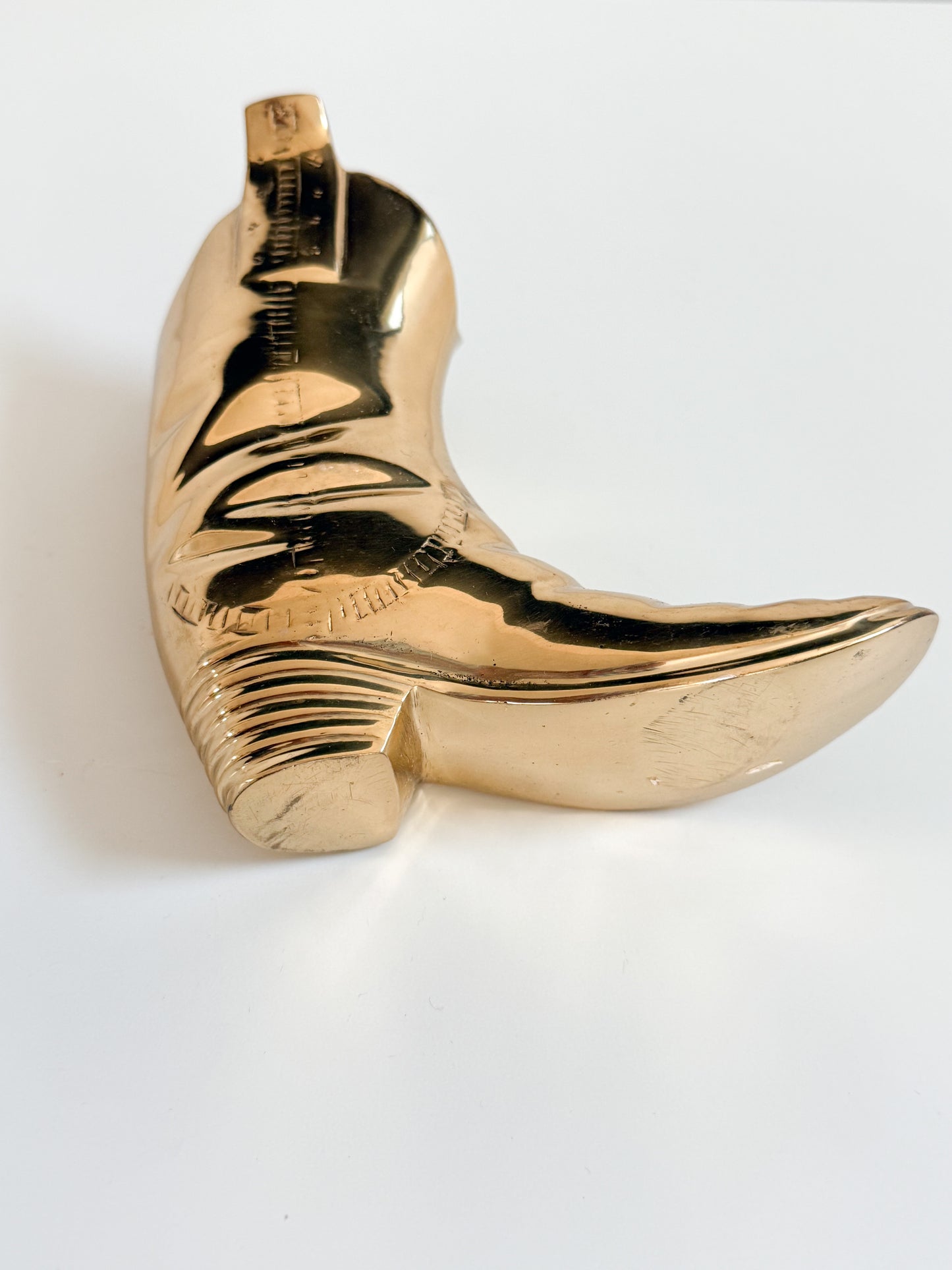 Vintage Brass Boot