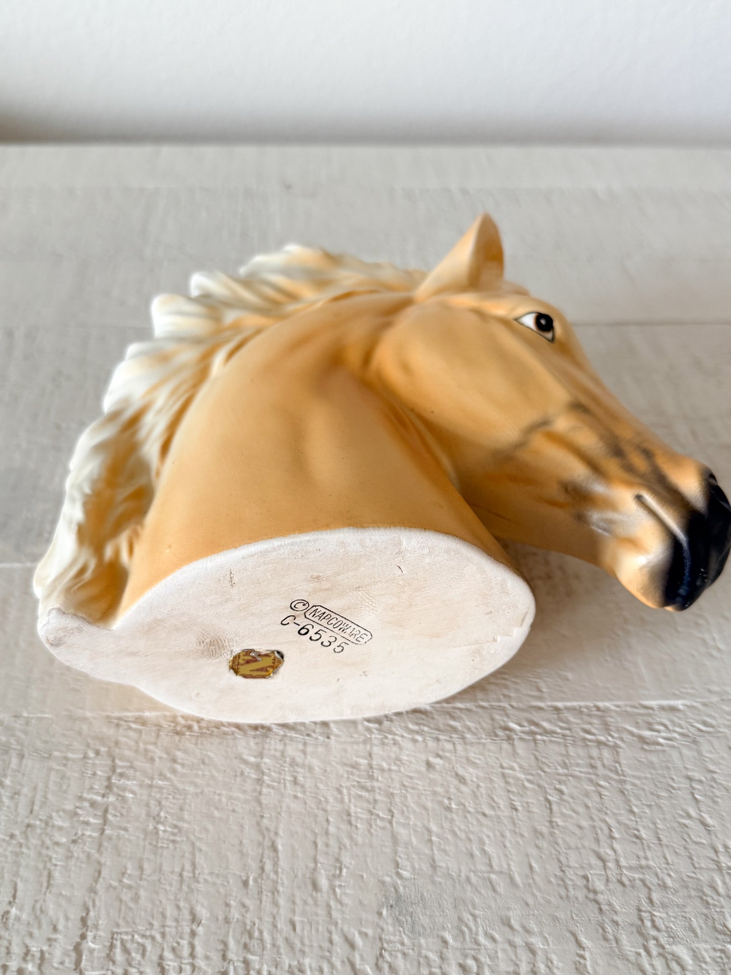 Vintage Horse Planter