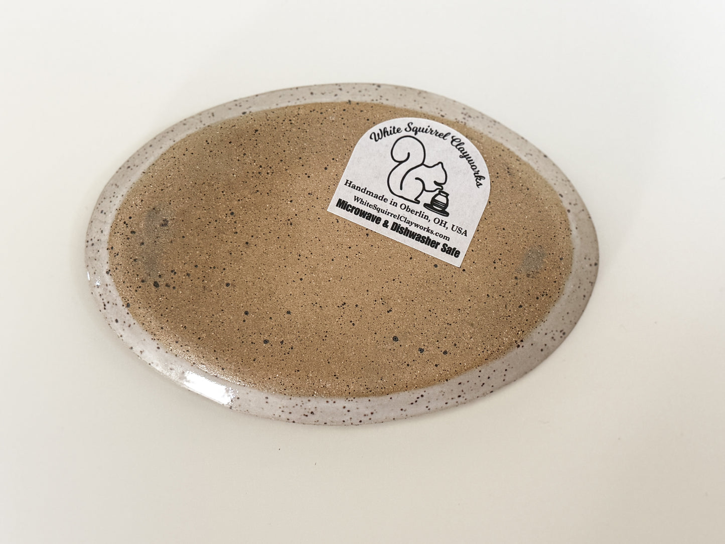 Brown Horse Stoneware Trinket Dish (Oval)