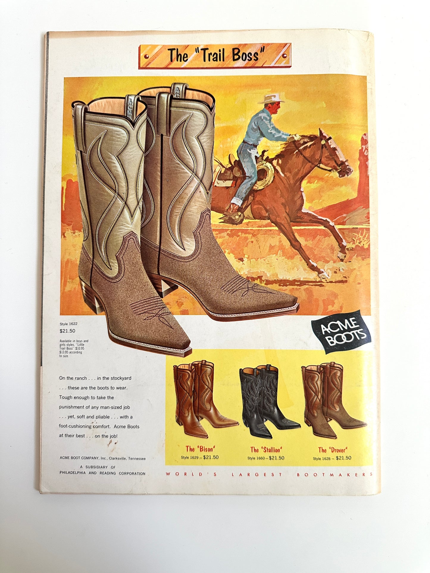 Vintage Western Horseman Magazine 1962