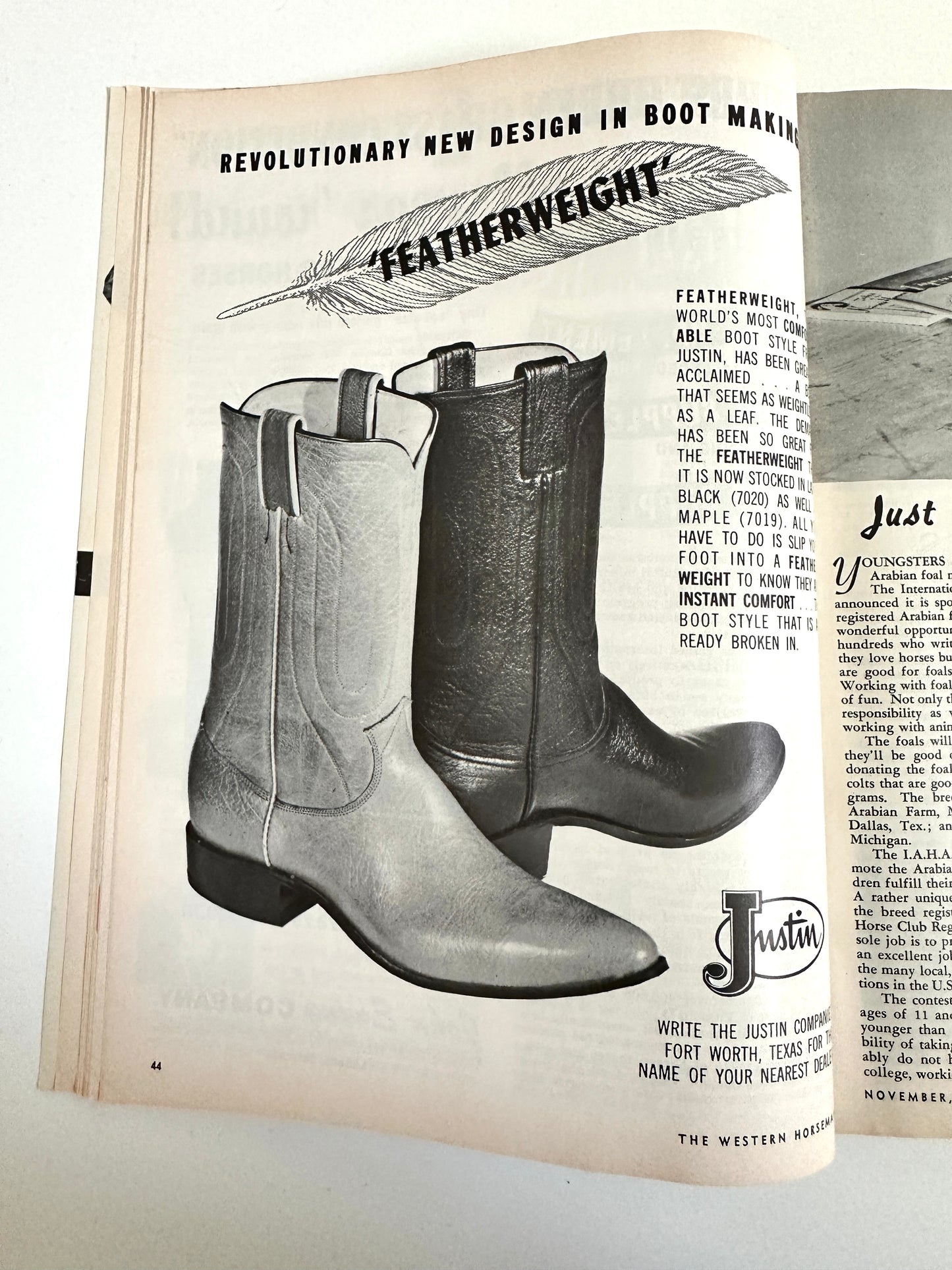 Vintage Western Horseman Magazine 1962