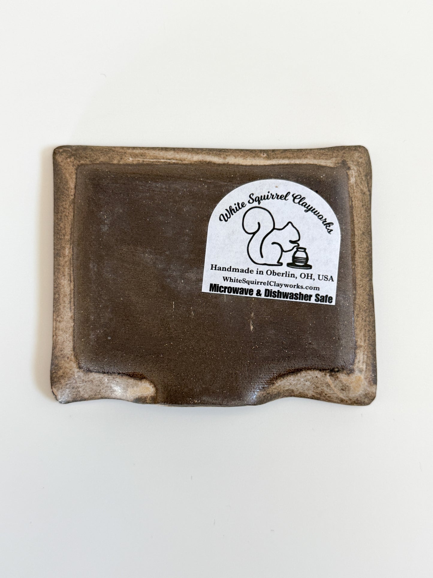 Cactus Stoneware Soap Dish