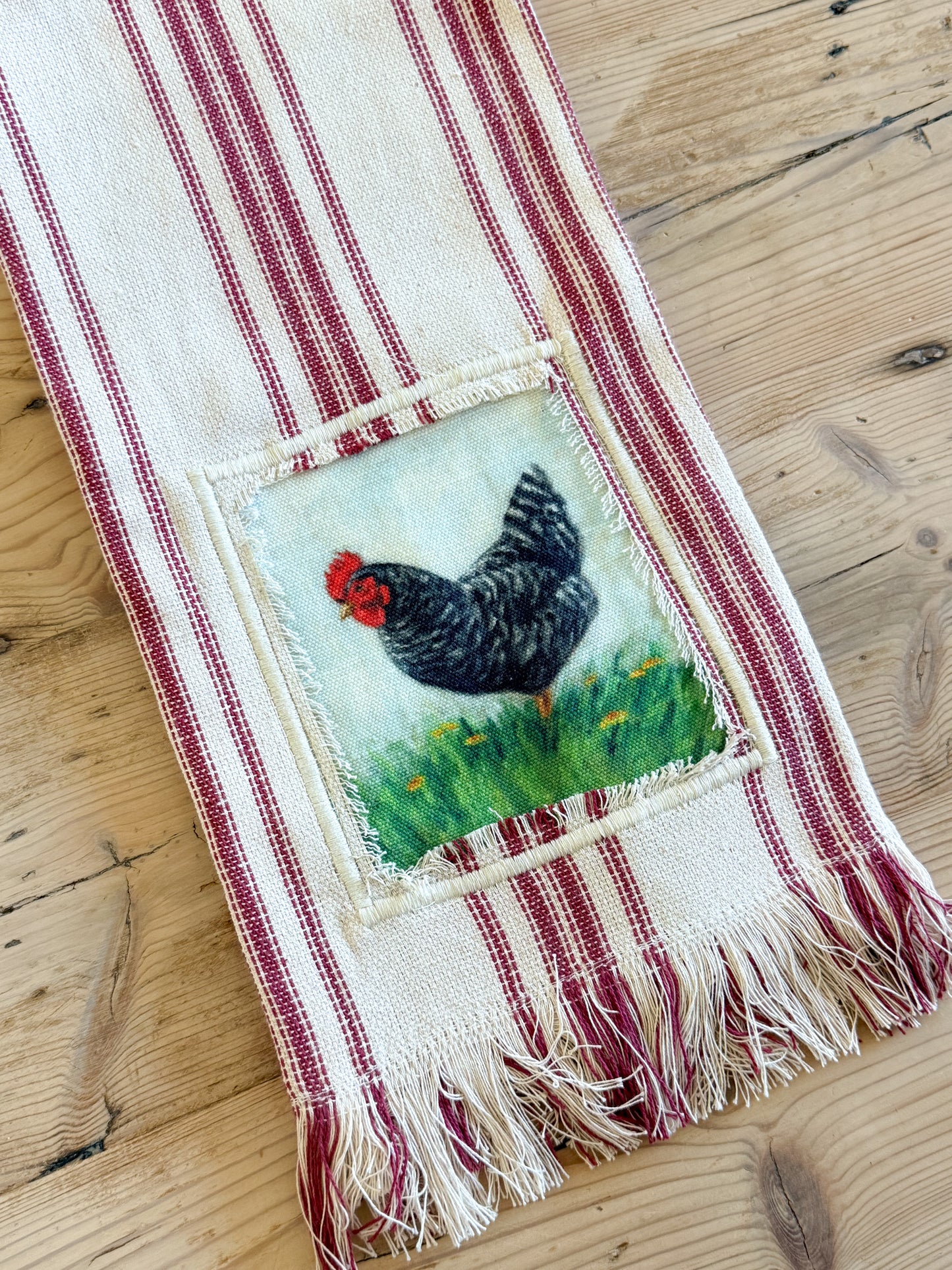 Plymouth Rock Chicken Towel