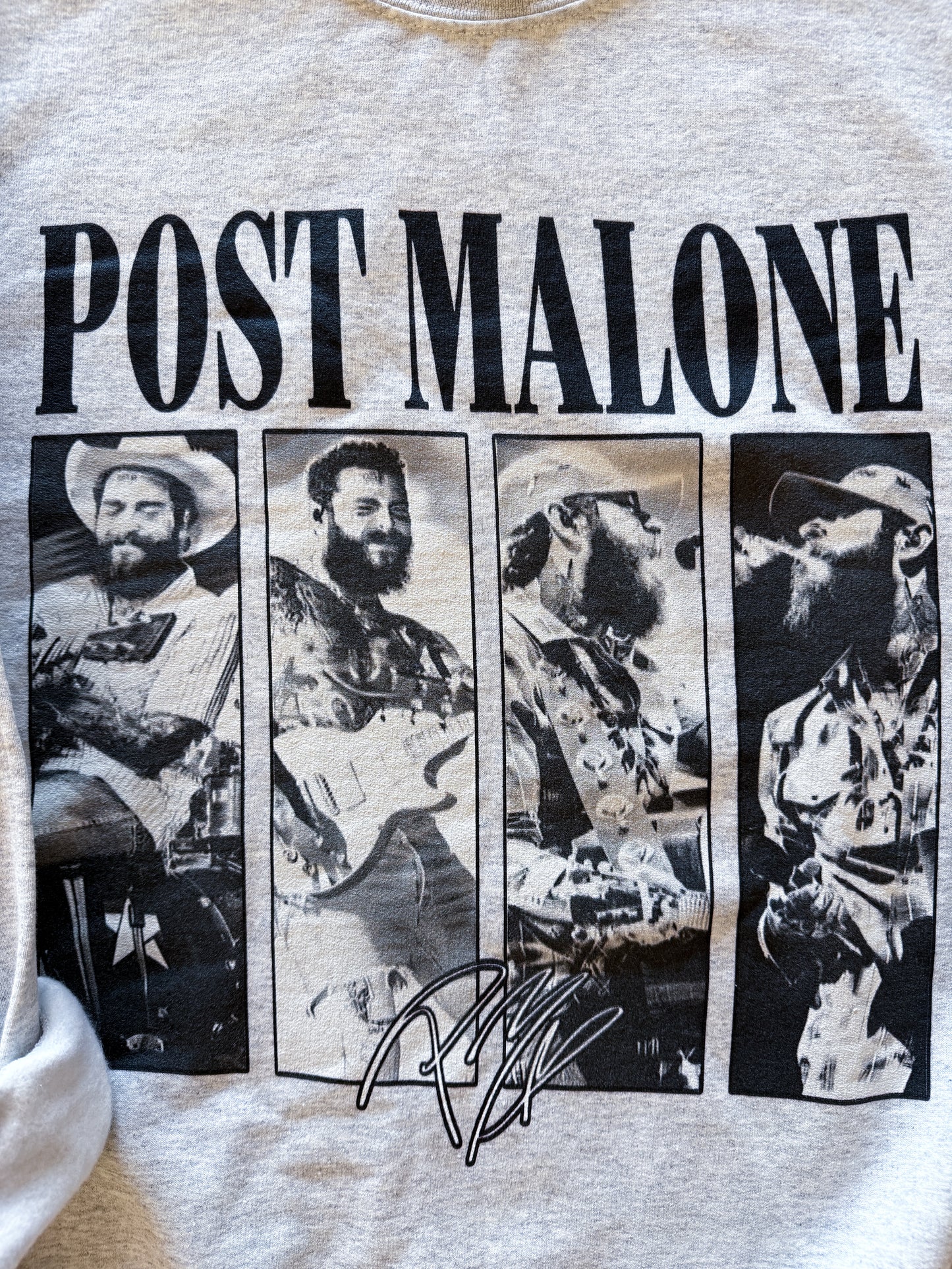 Post Malone Fan Graphic Sweatshirt