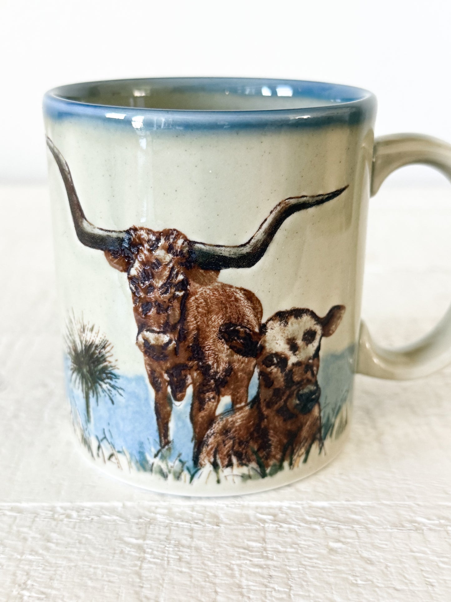 Vintage Longhorn Mug