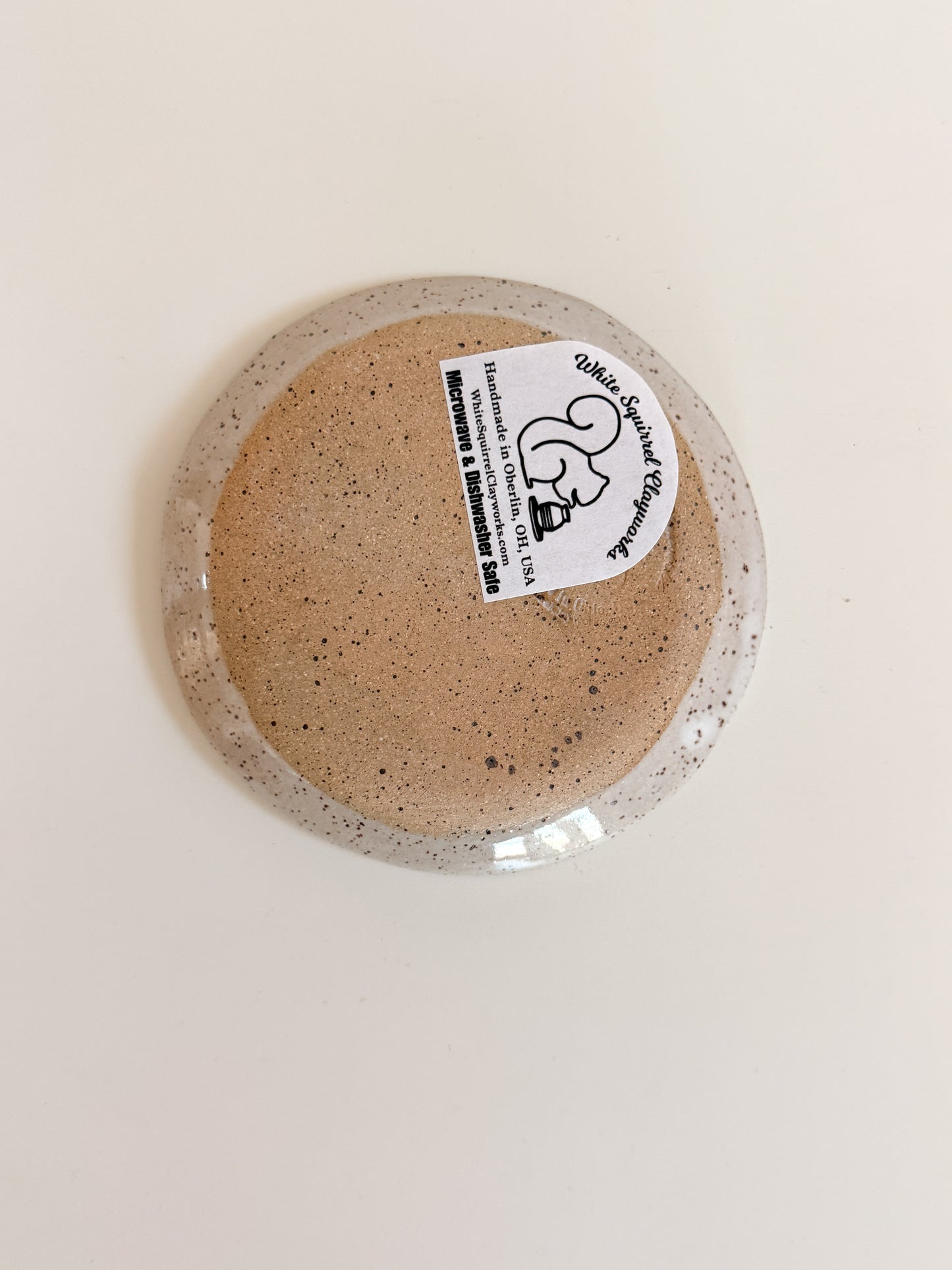 Brown Horse Stoneware Trinket Dish