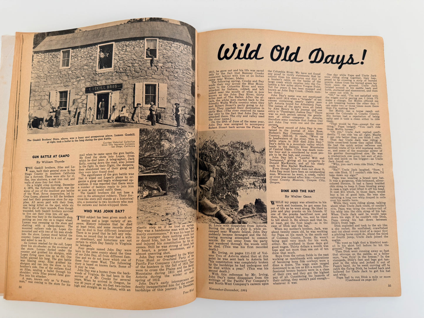 True West Magazine 1964