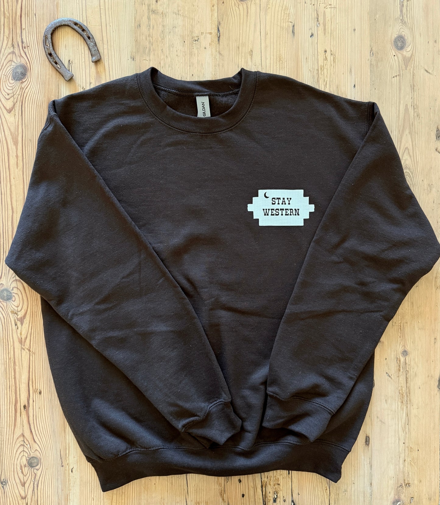 The Stay Western Crewneck