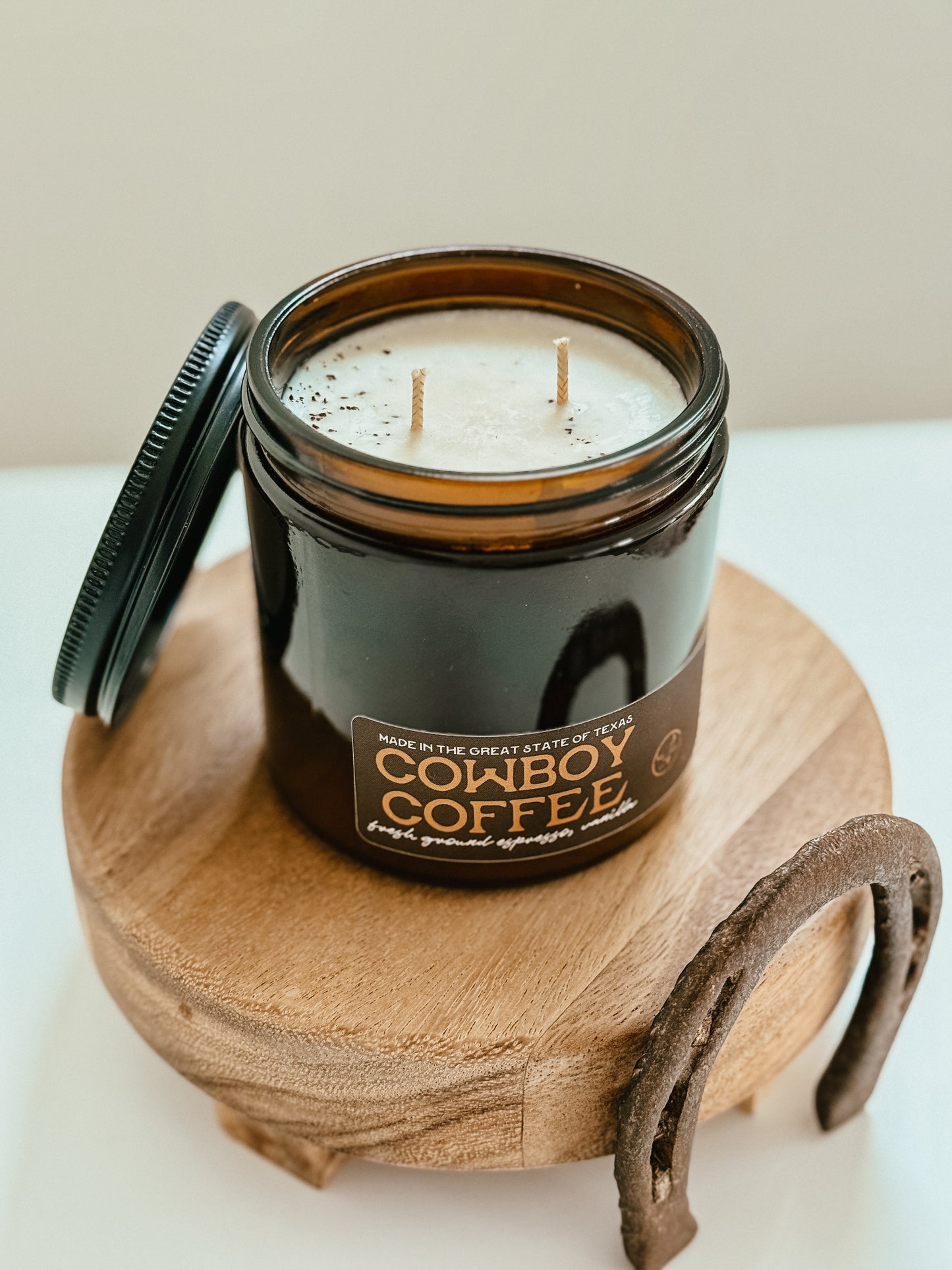 Cowboy Coffee Candle