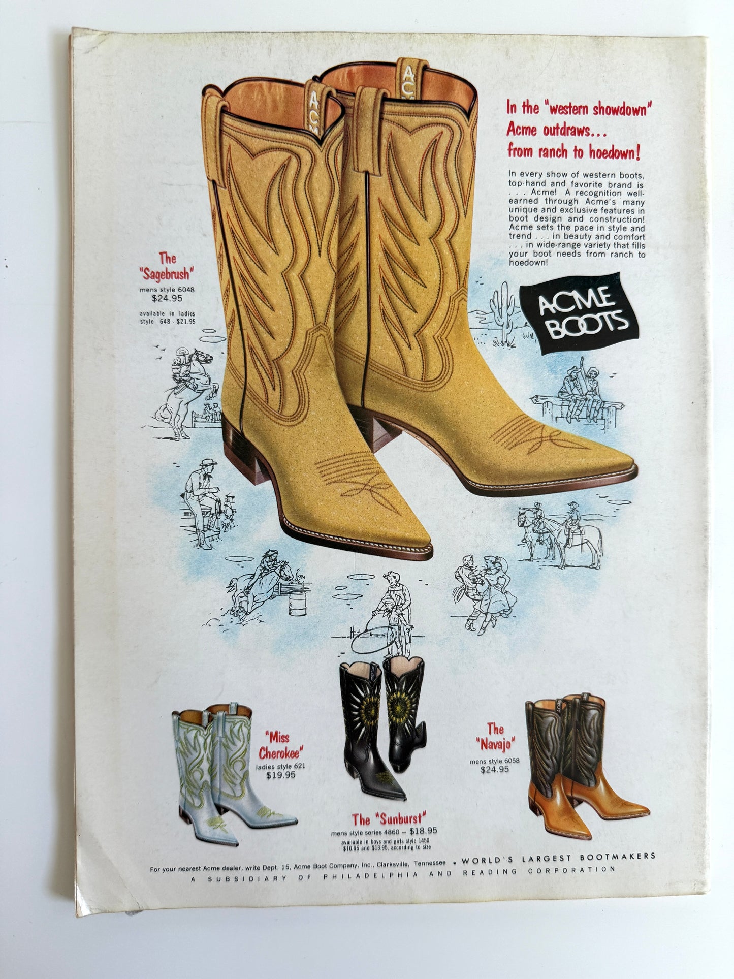 Vintage Western Horseman Magazine 1963