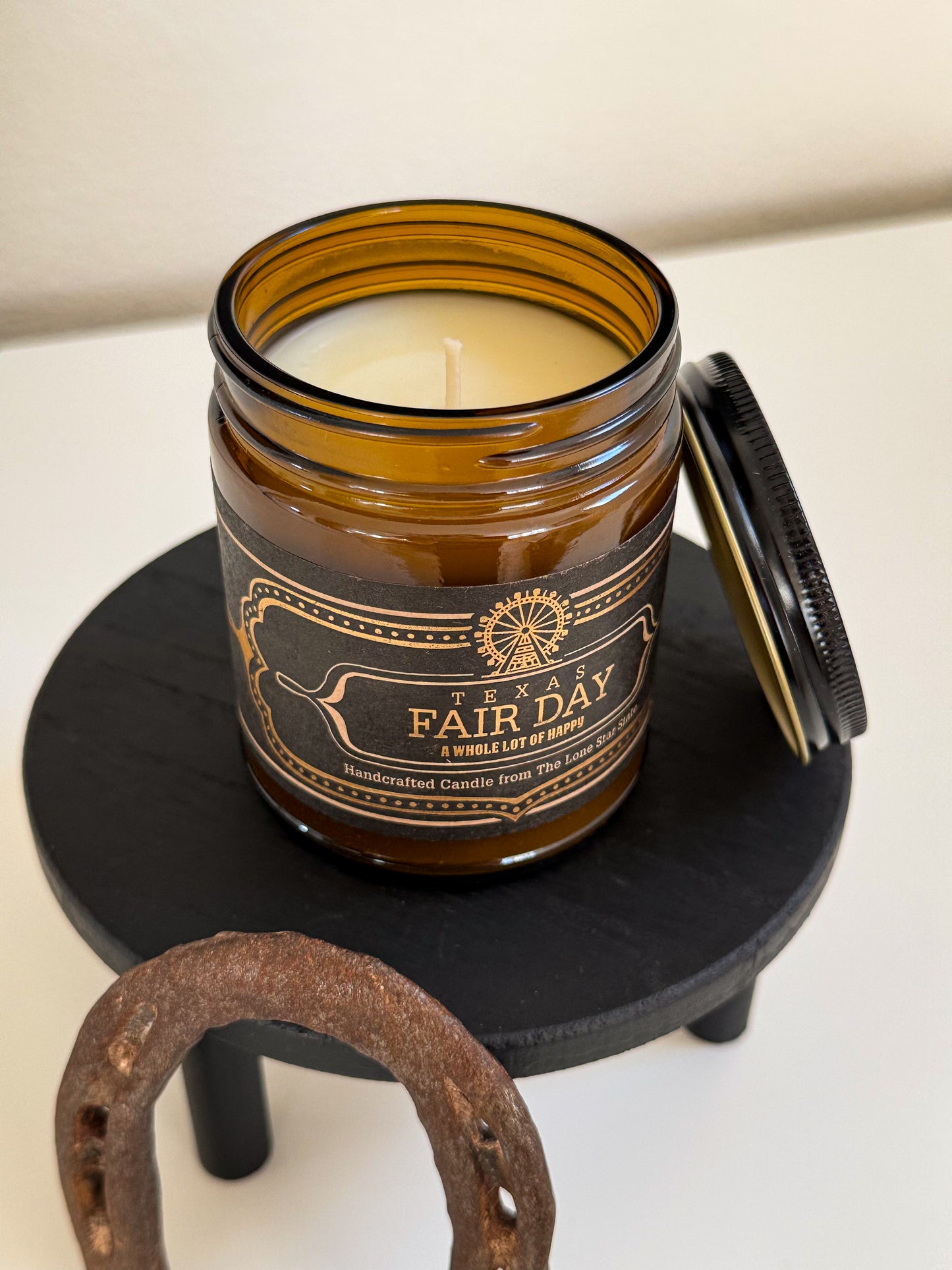 Texas Fair Day Candle