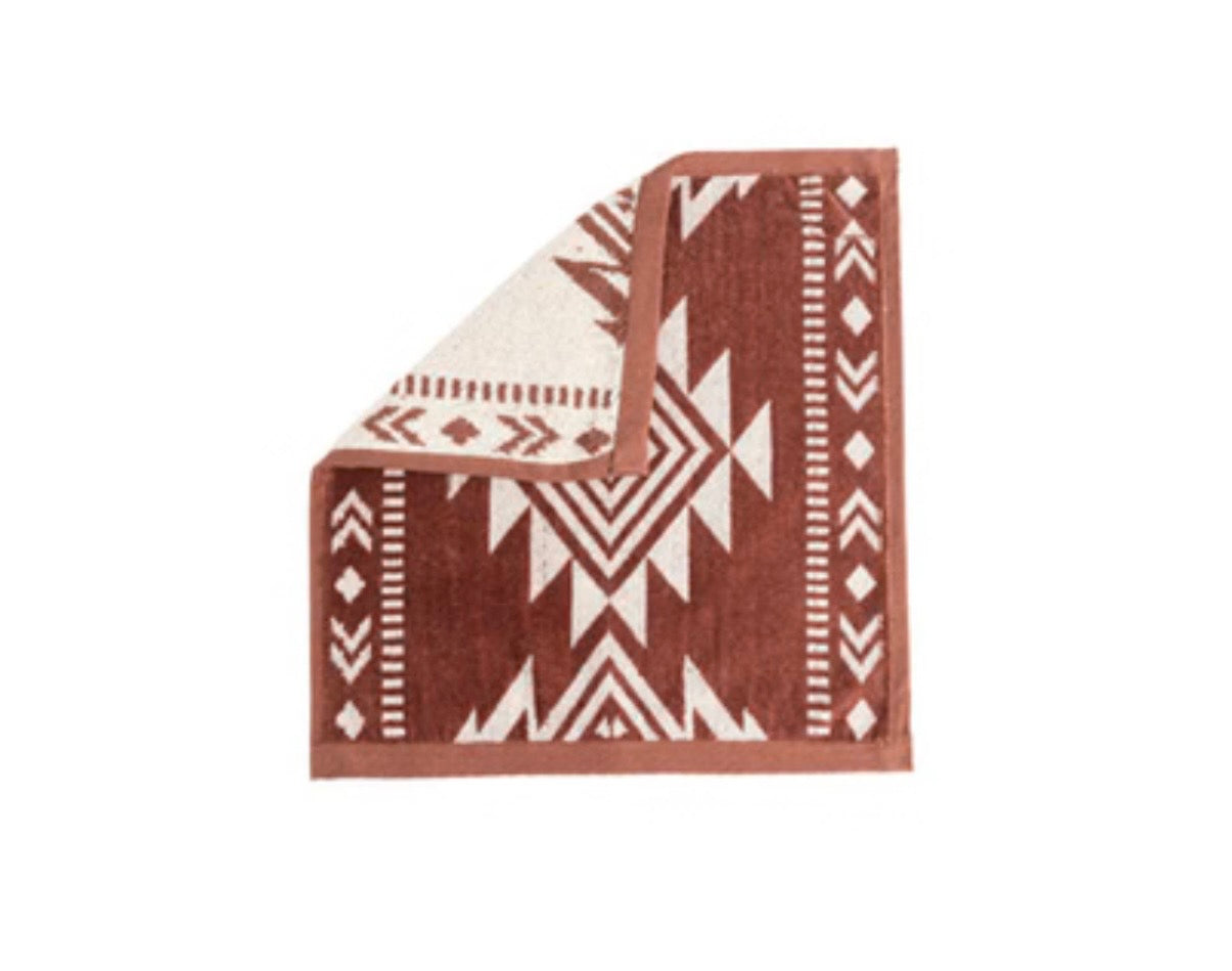 Aztec Washcloth Towel