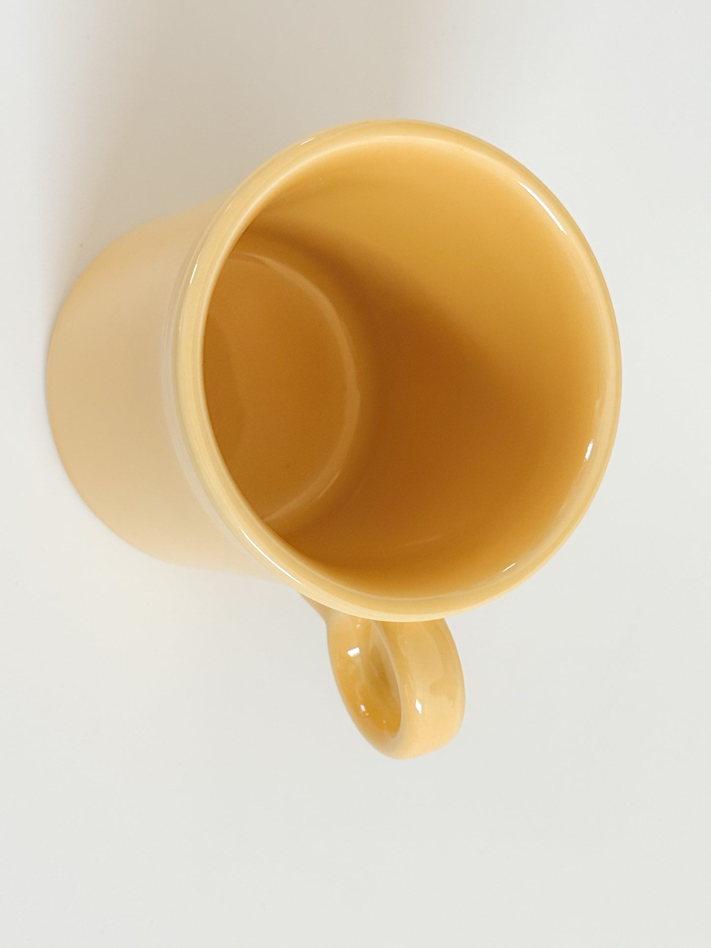 Vintage Fiesta Ware Yellow Mug