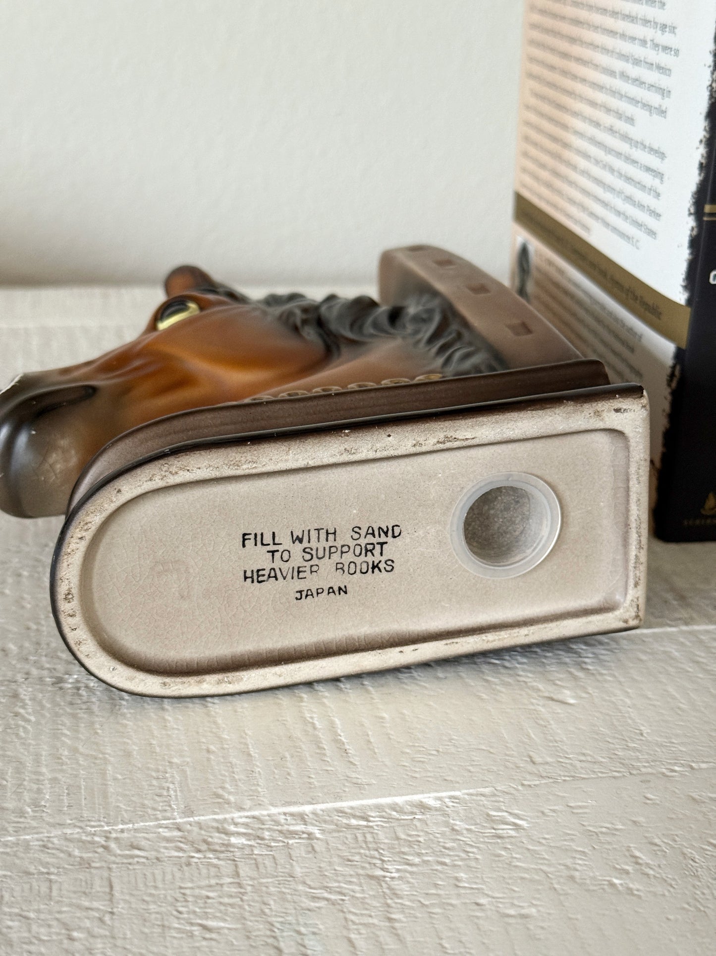 Vintage Horse Bookends