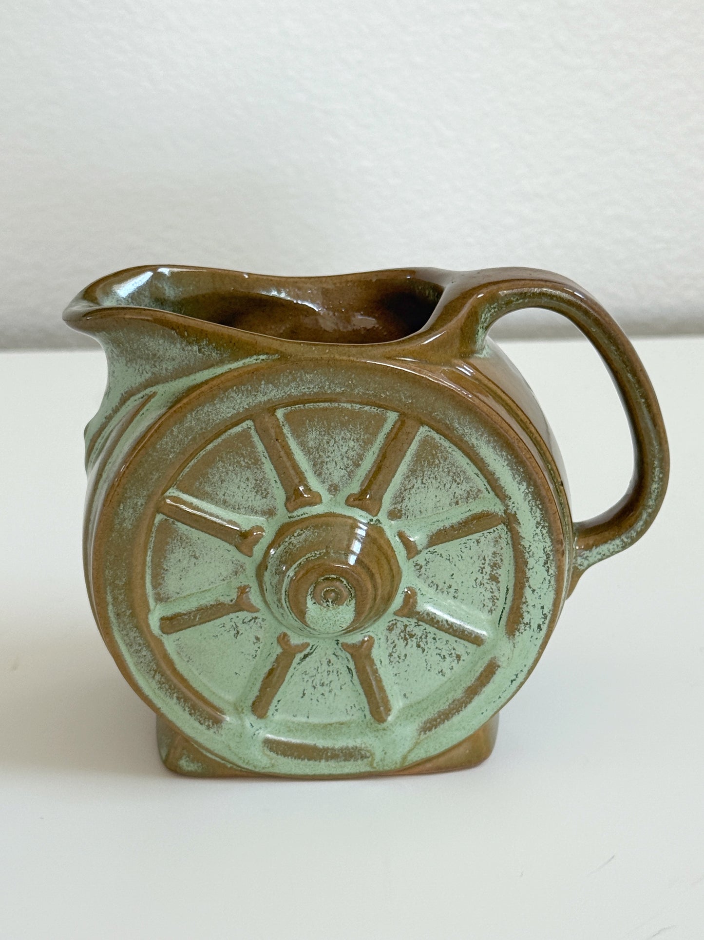 Frankoma Wagon Wheel Creamer