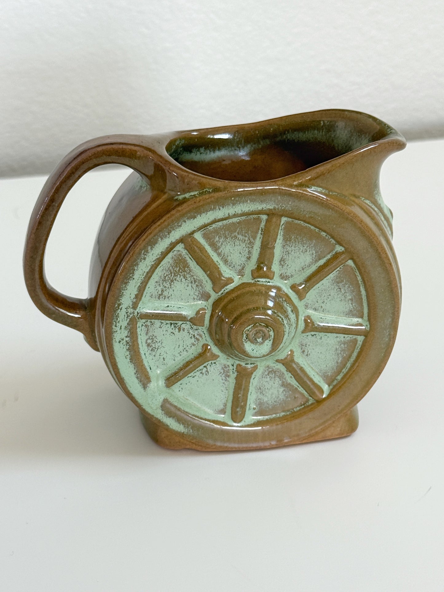 Frankoma Wagon Wheel Creamer