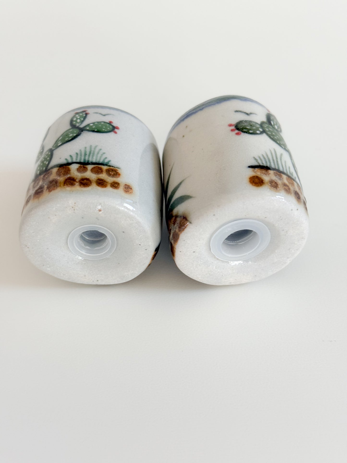 Stoneware Mini Cactus Salt & Pepper