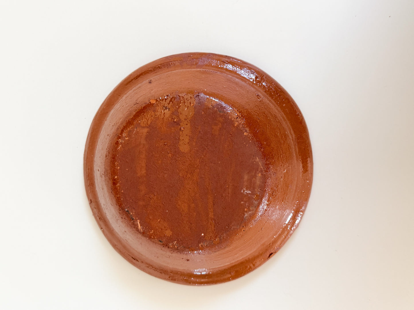 Handmade mexican clay bowl