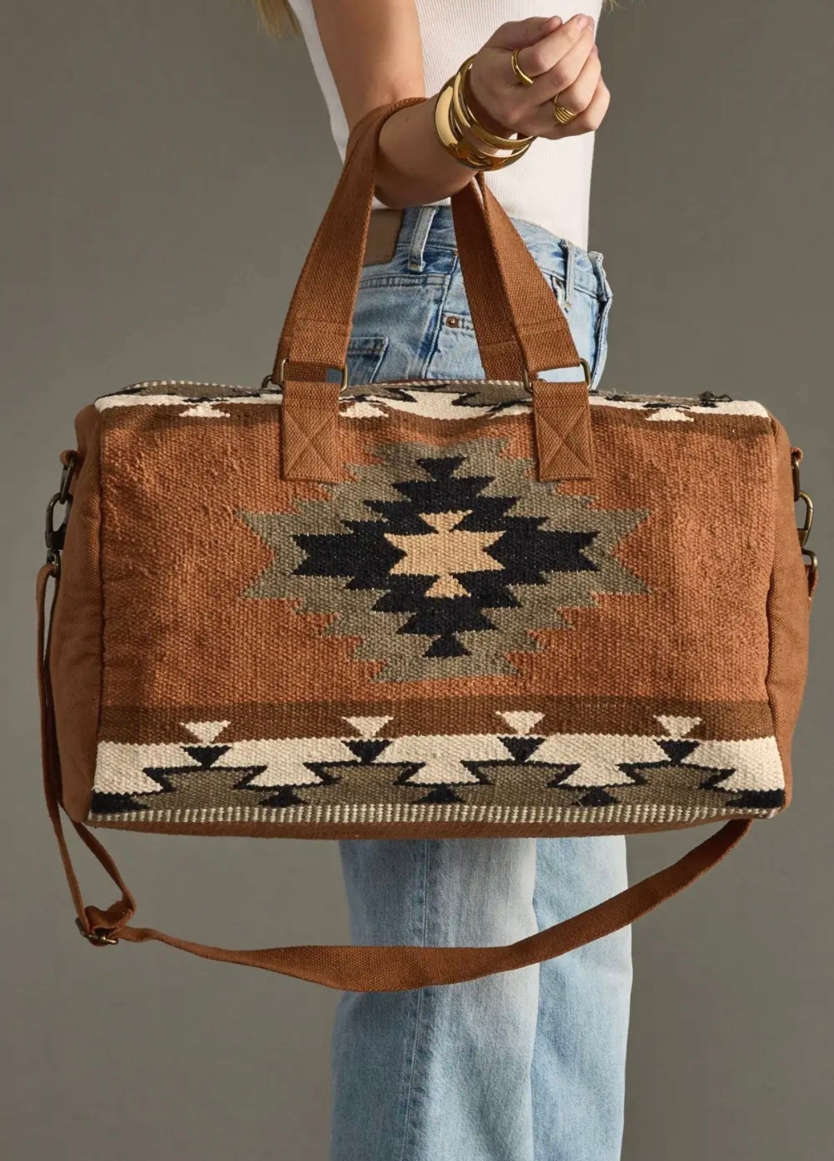 Aztec Duffle (Brown)