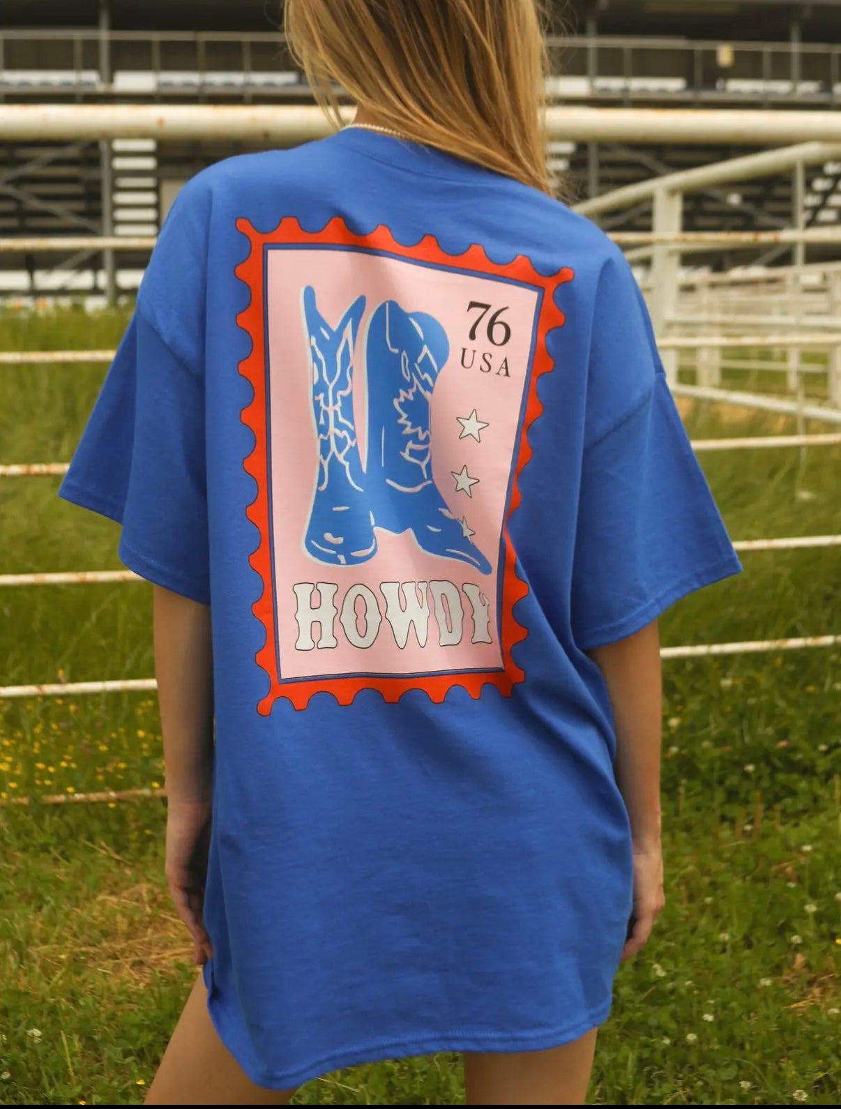 Howdy Stamp Tee