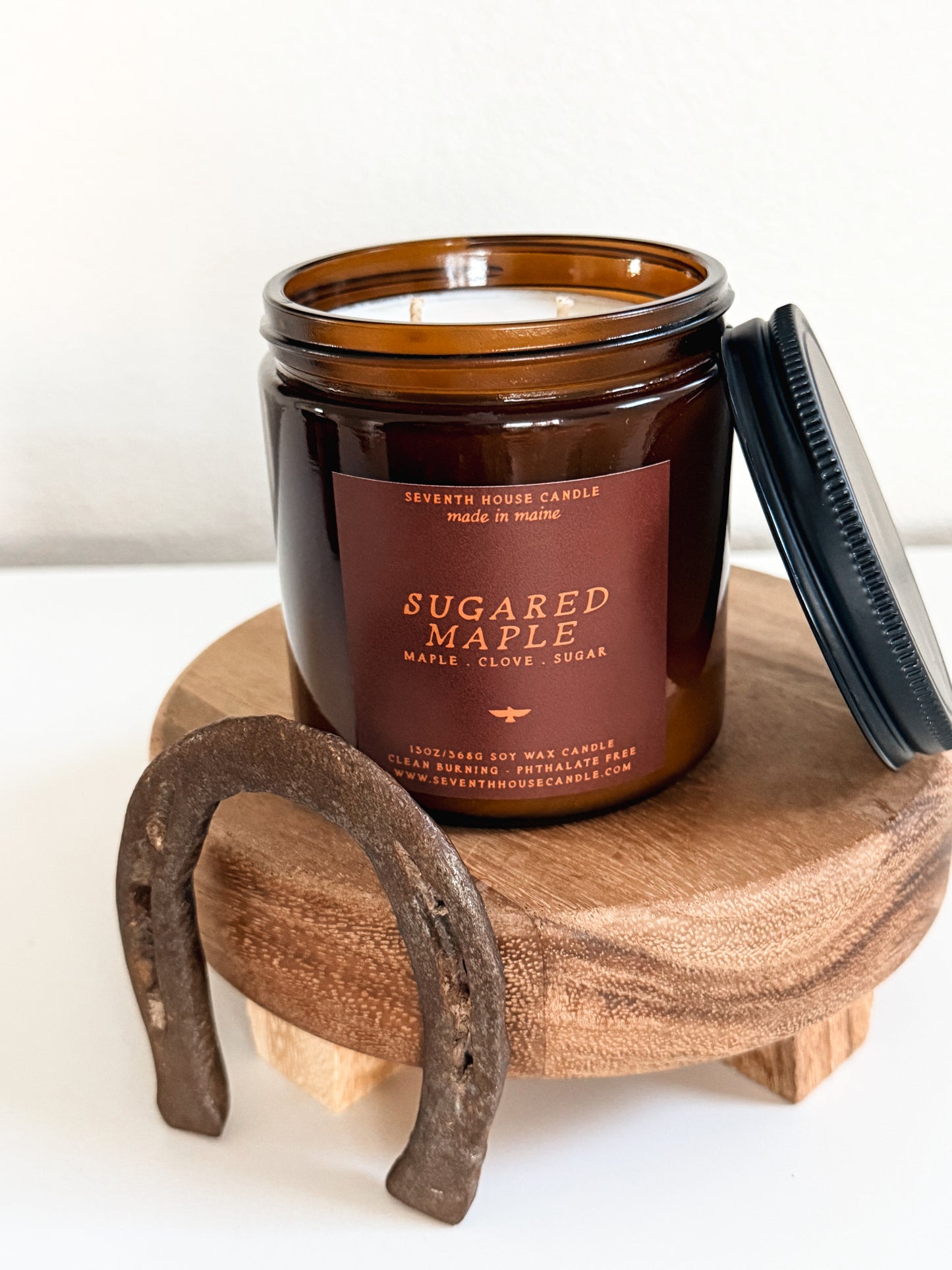 Sugared Maple Candle