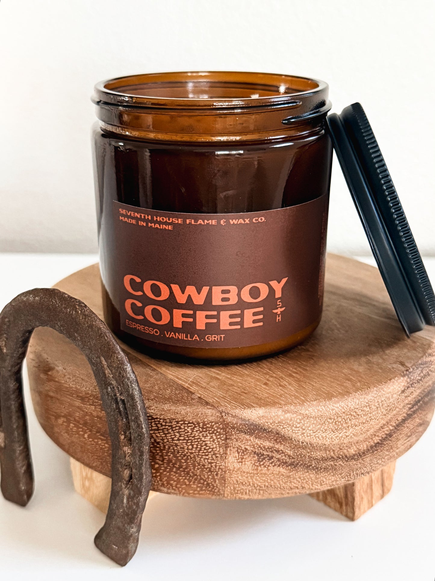 Cowboy Coffee Candle