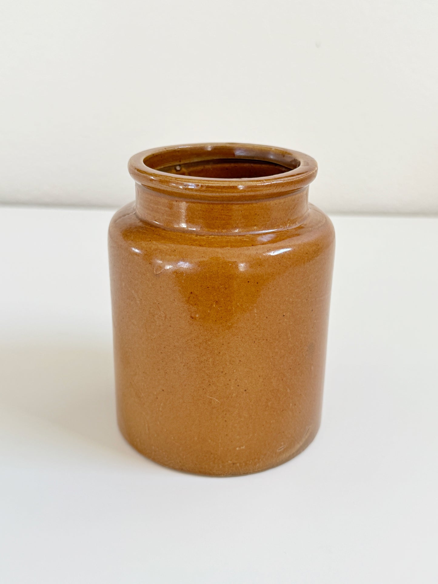 Stoneware Mustard Crock (Mustard)