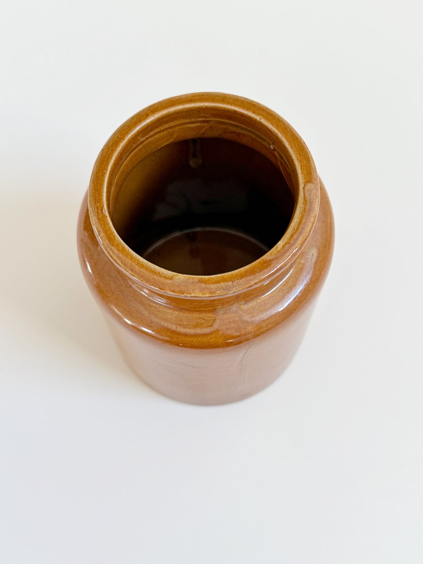 Stoneware Mustard Crock (Mustard)