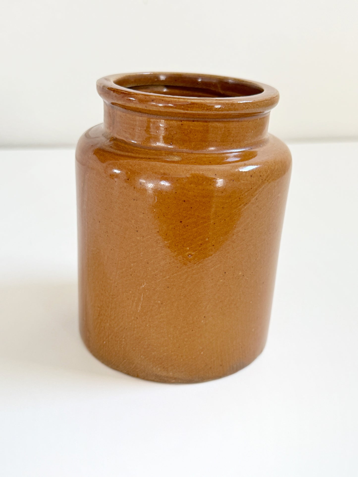 Stoneware Mustard Crock (Mustard)