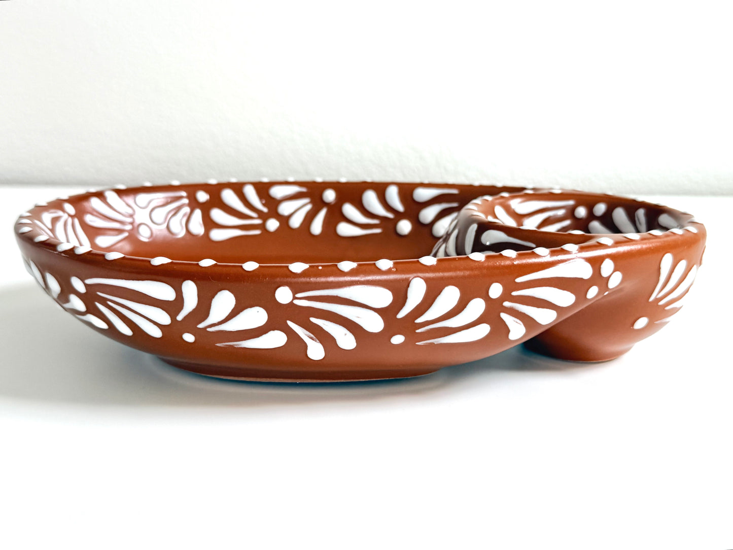 Terracotta Mexican Style Dip Bowl – Southwest Appetizer Dish