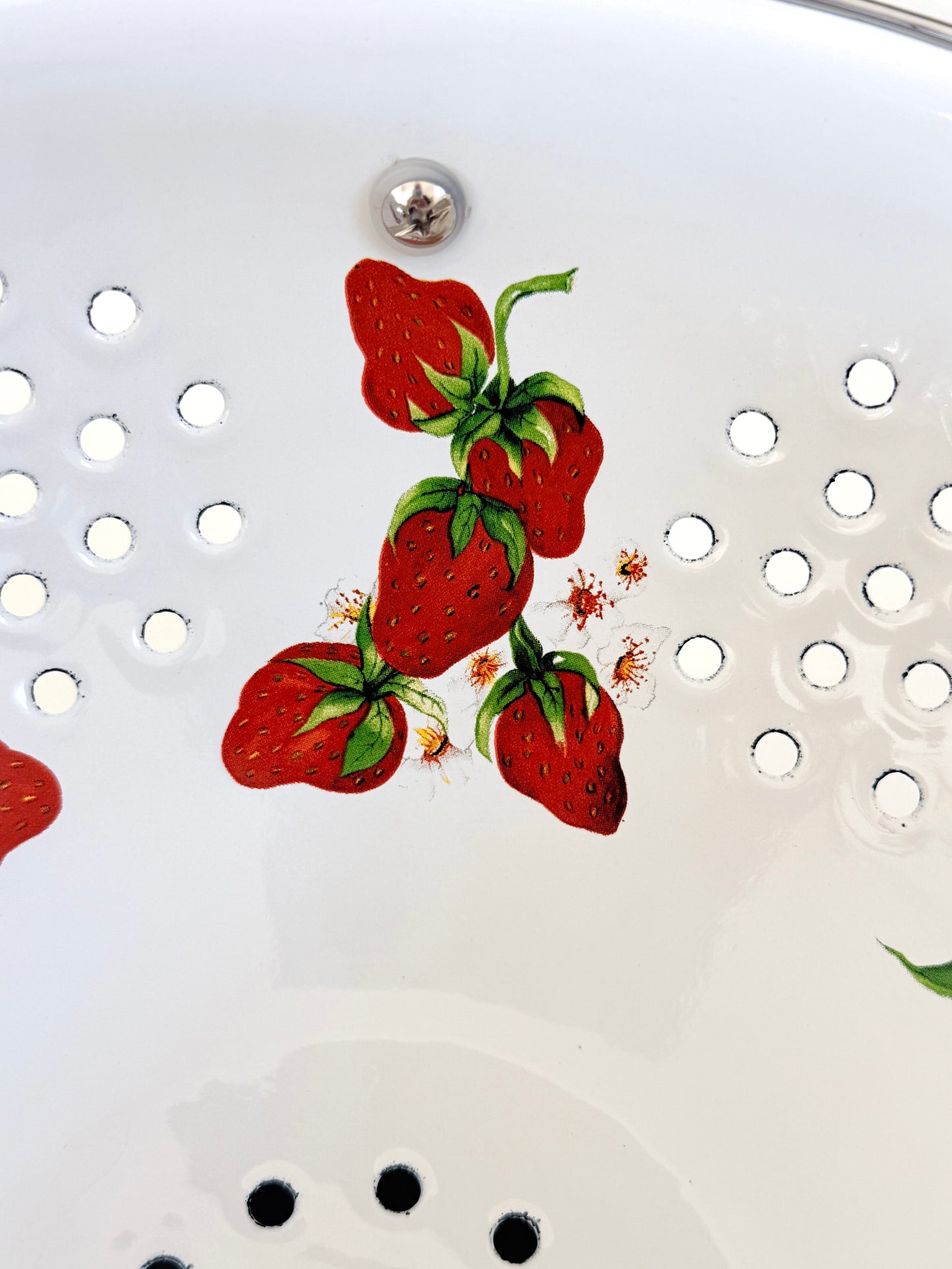 Vintage Strawberry Colander