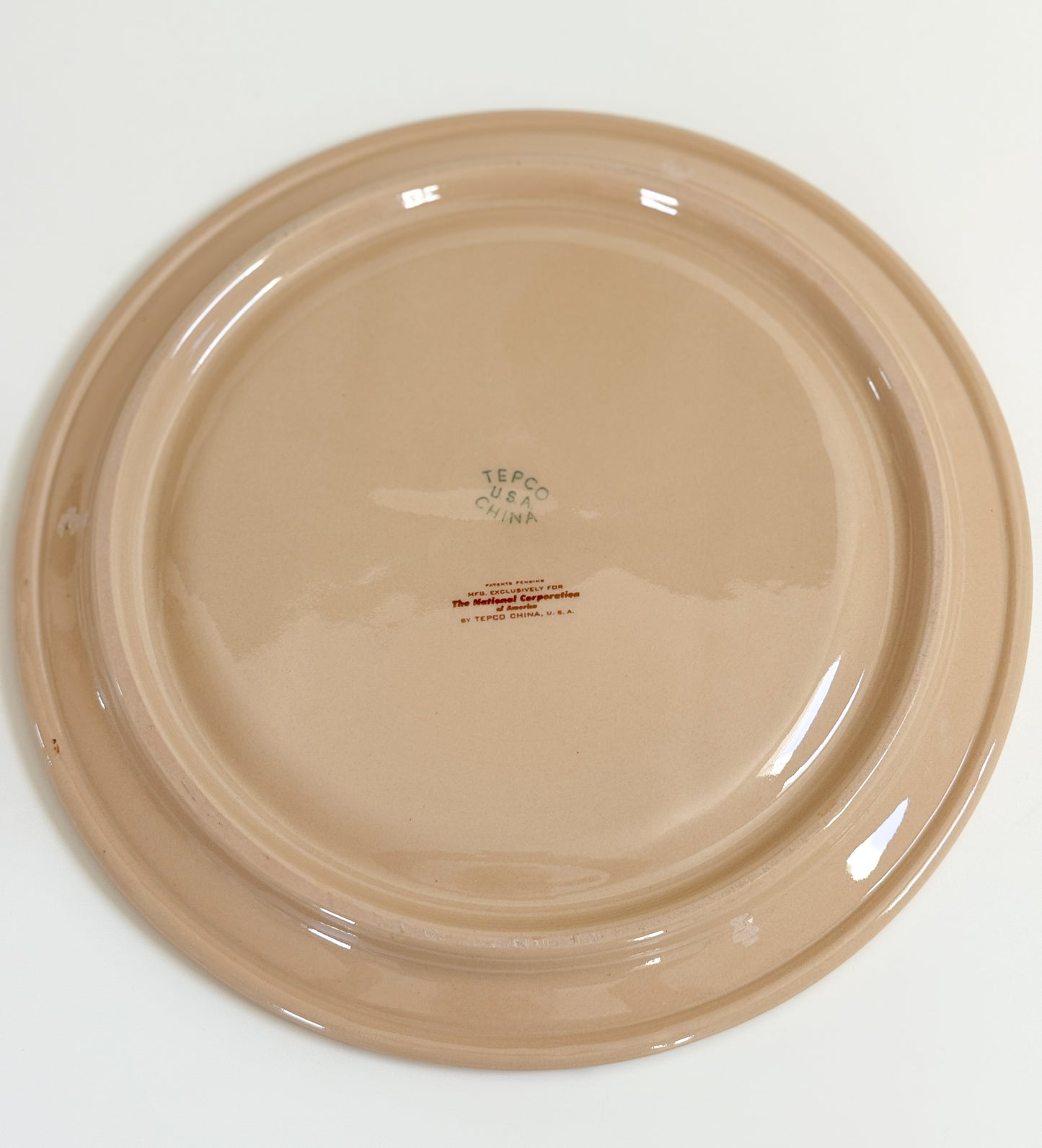 Vintage Western Tepco Divided Plate
