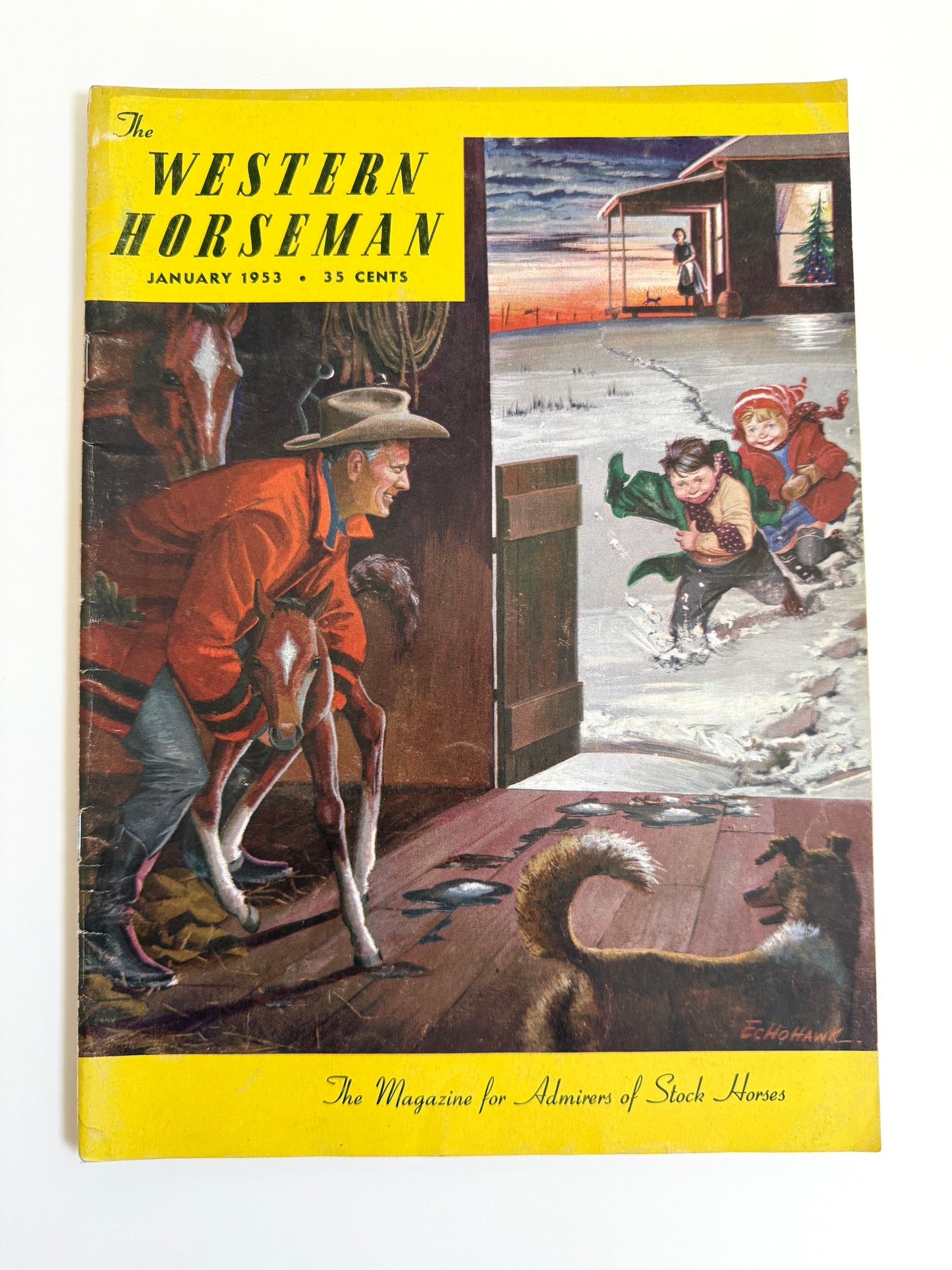 Vintage Western Horseman Magazine 1953