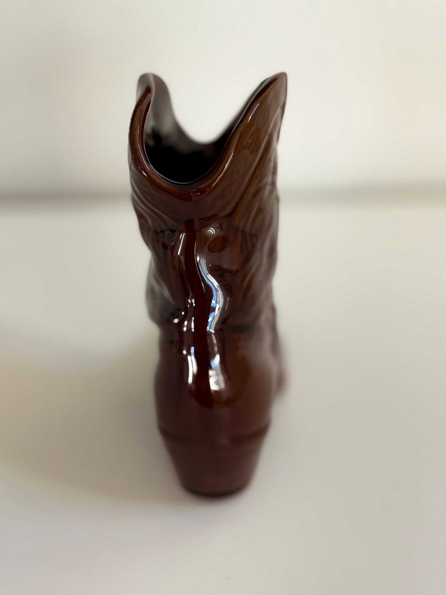 Vintage Frankoma Boot Vase (Larger size)