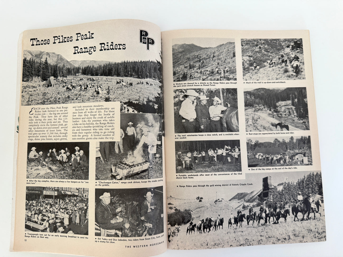Vintage Western Horseman Magazine 1953