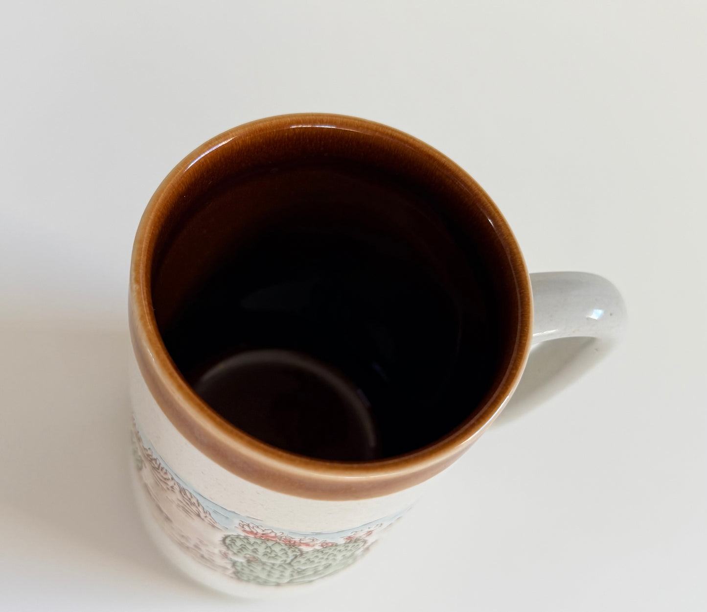Vintage Desert Cactus Mug (Large)