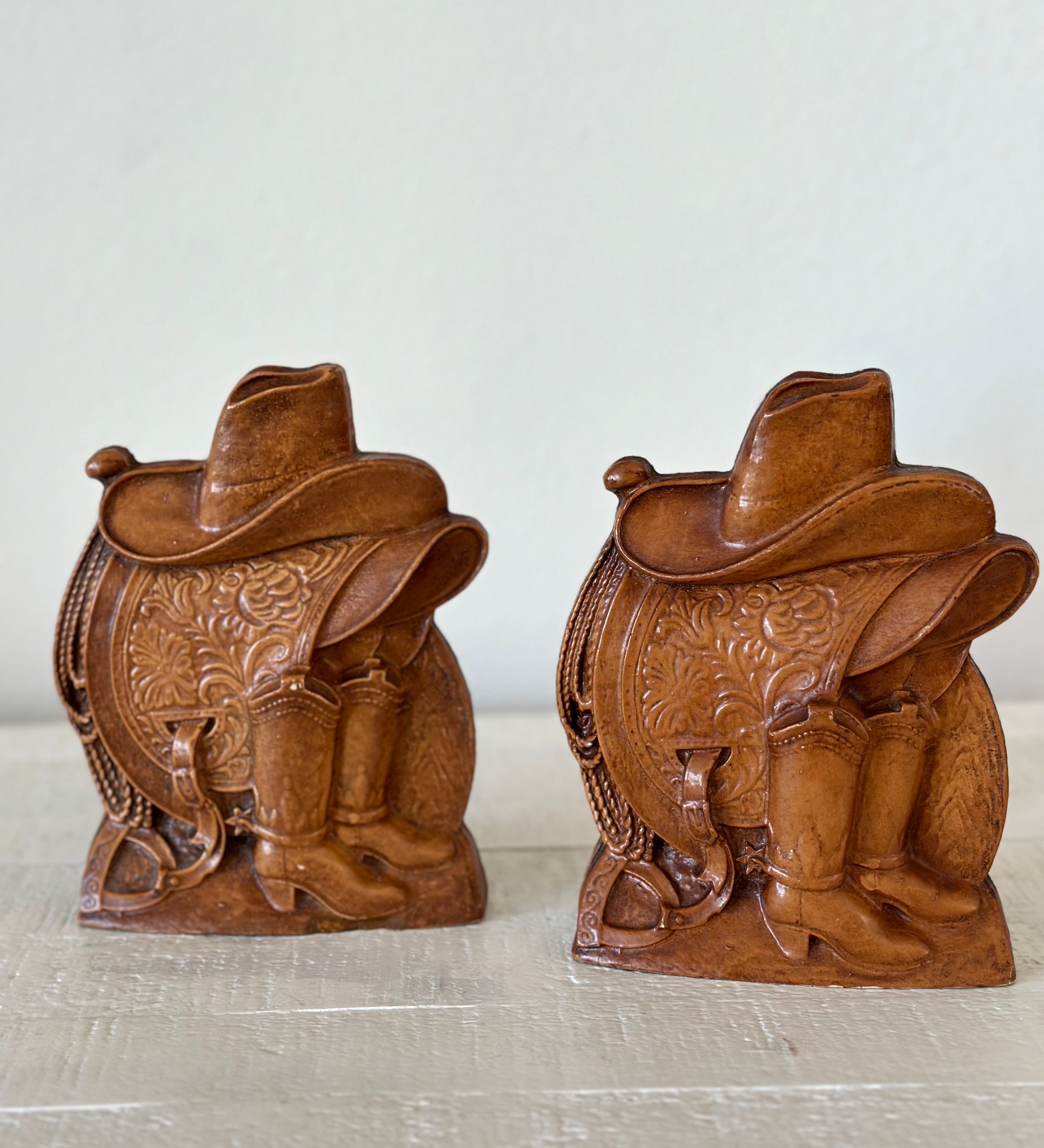 Vintage Western Bookends Shoppe Westernly